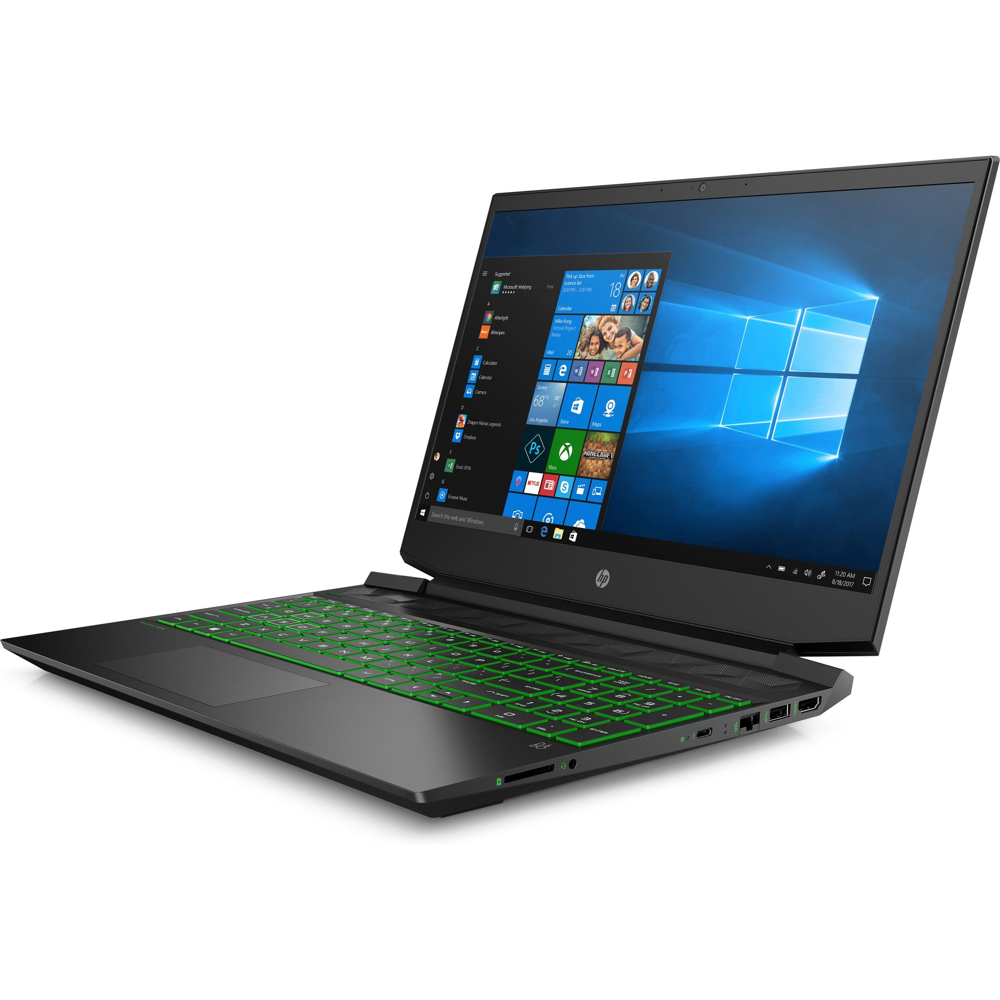 Voir la diapositive 3 : HP Ordinateur portable gaming 15-EC2065NF