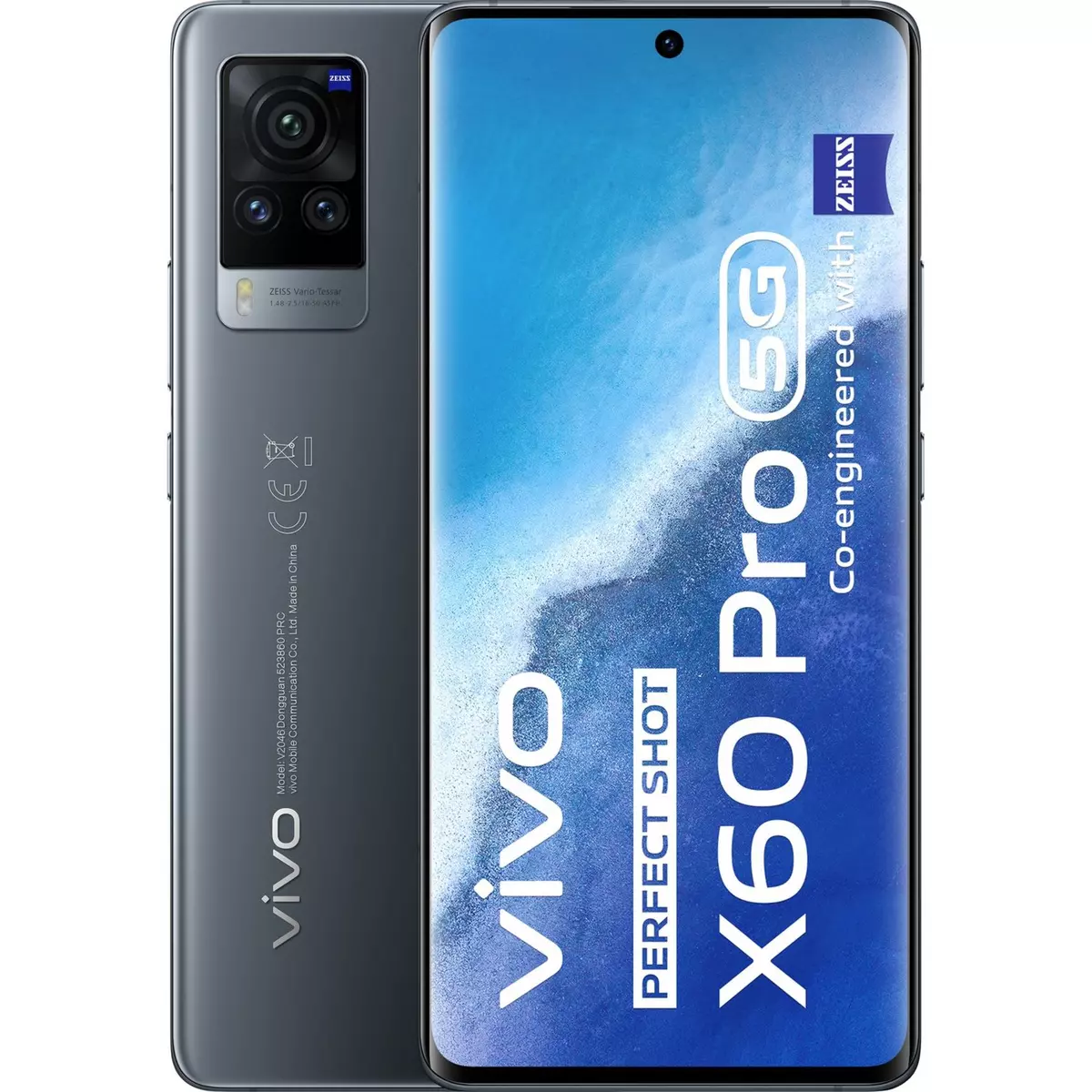 VIVO Smartphone X60 PRO 5G Noir 256 Go 