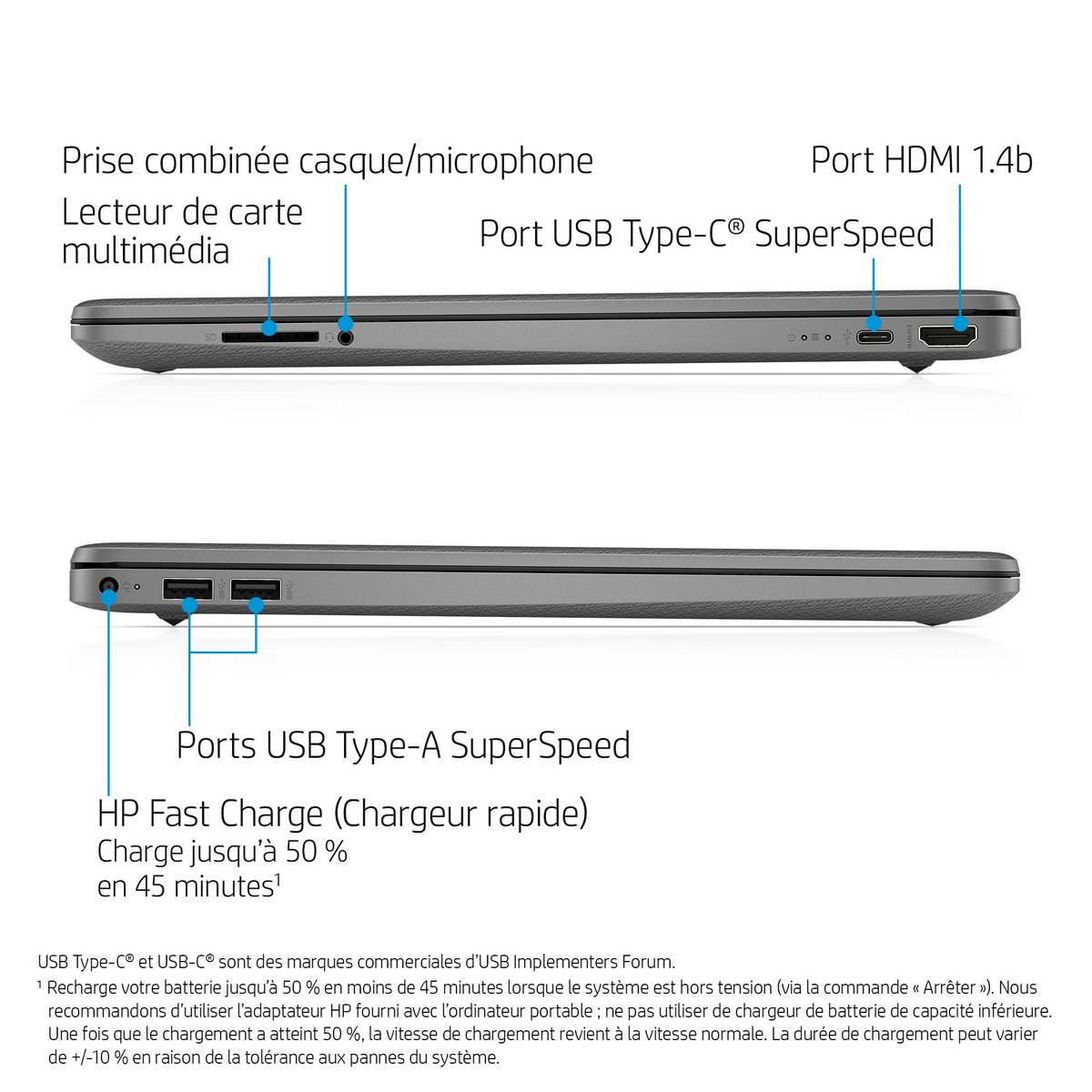 HP Ordinateur portable 15S-FQ0031NF