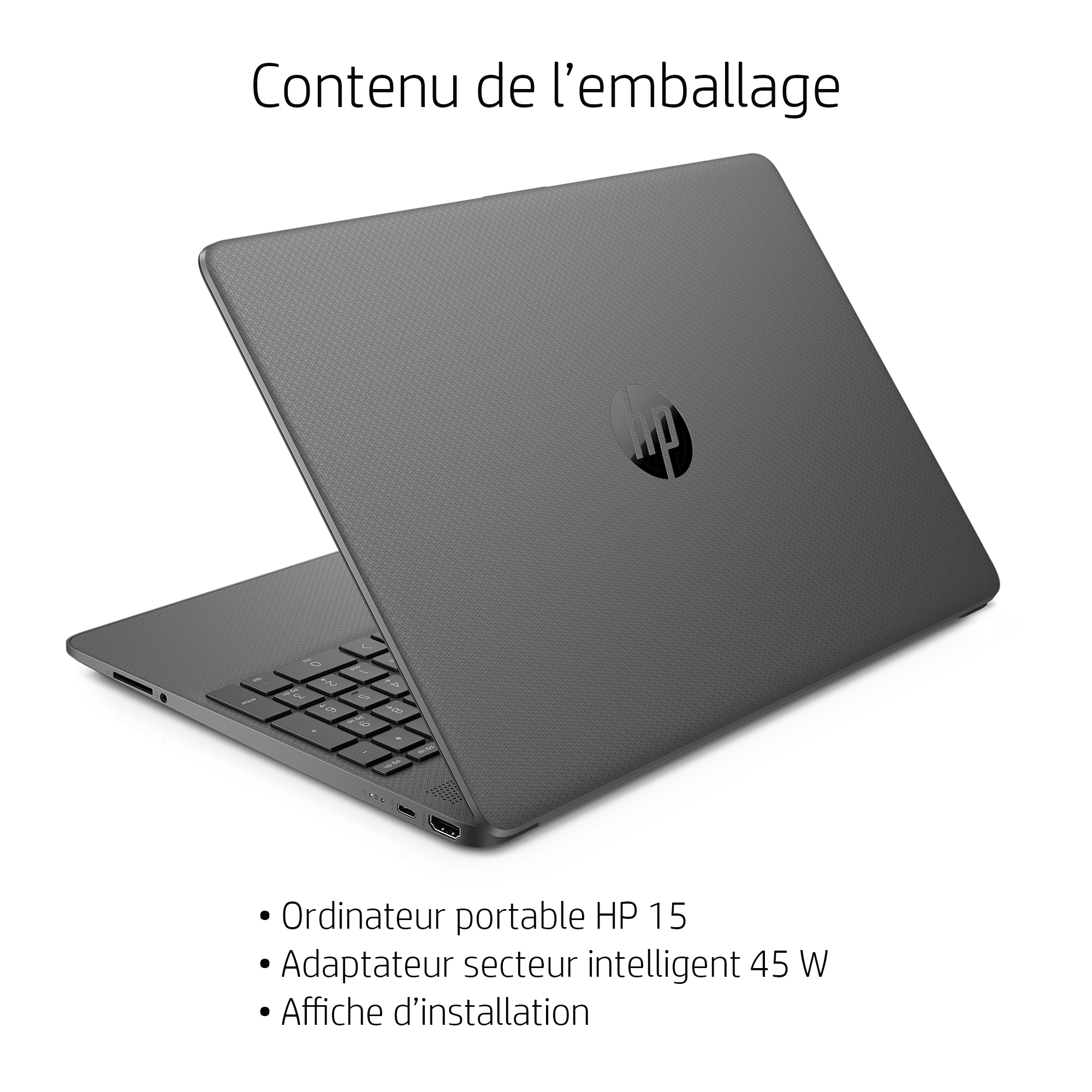 Voir la diapositive 6 : HP Ordinateur portable 15S-FQ0031NF