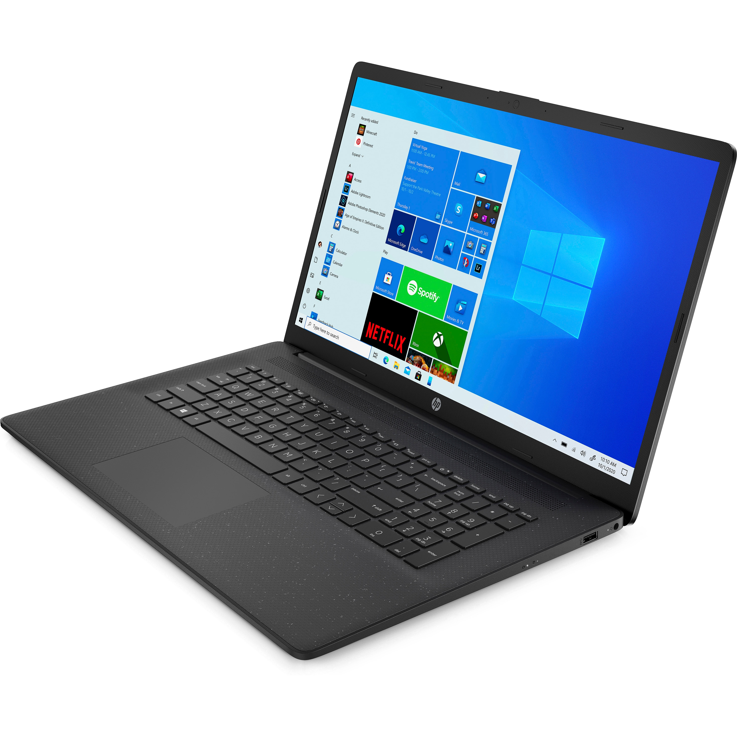 Voir la diapositive 3 : HP Ordinateur portable 17-CN0480NF