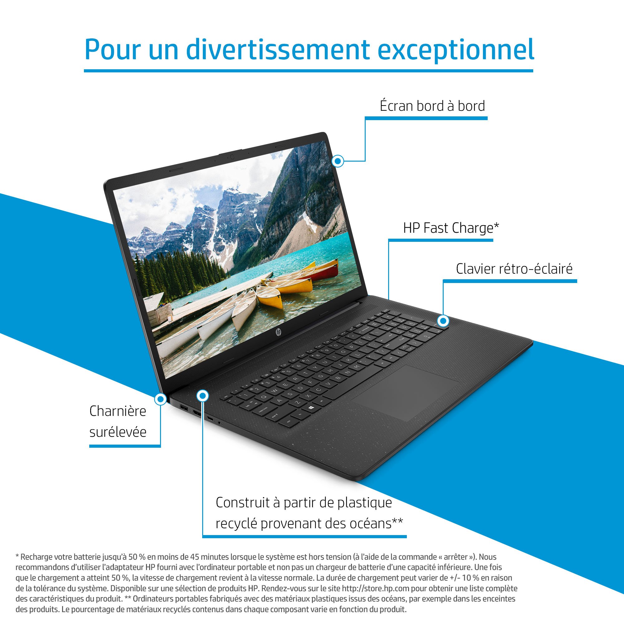 Voir la diapositive 9 : HP Ordinateur portable 17-CN0480NF