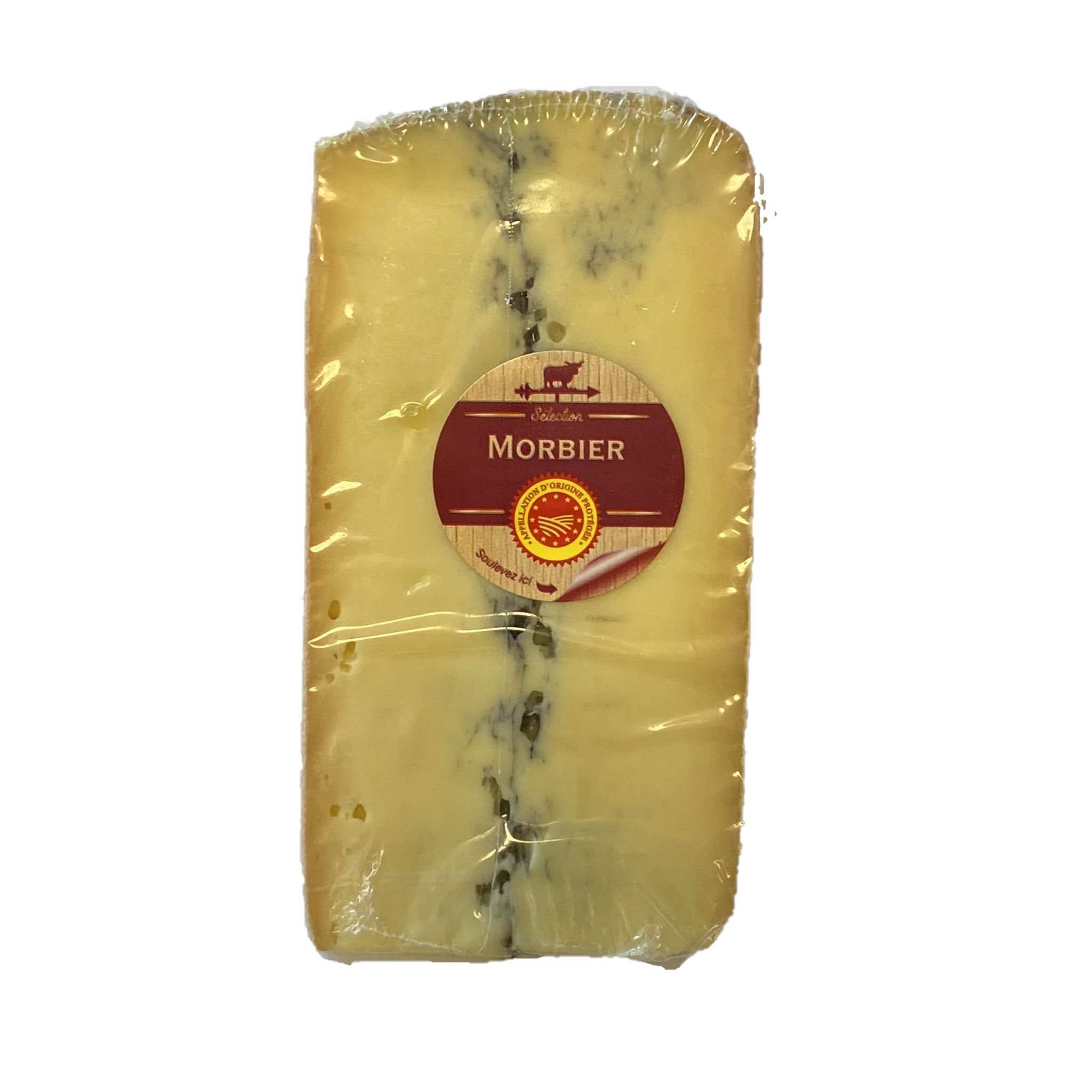 Voir la diapositive 2 : FROMAGE A LA COUPE Morbier AOP 120g