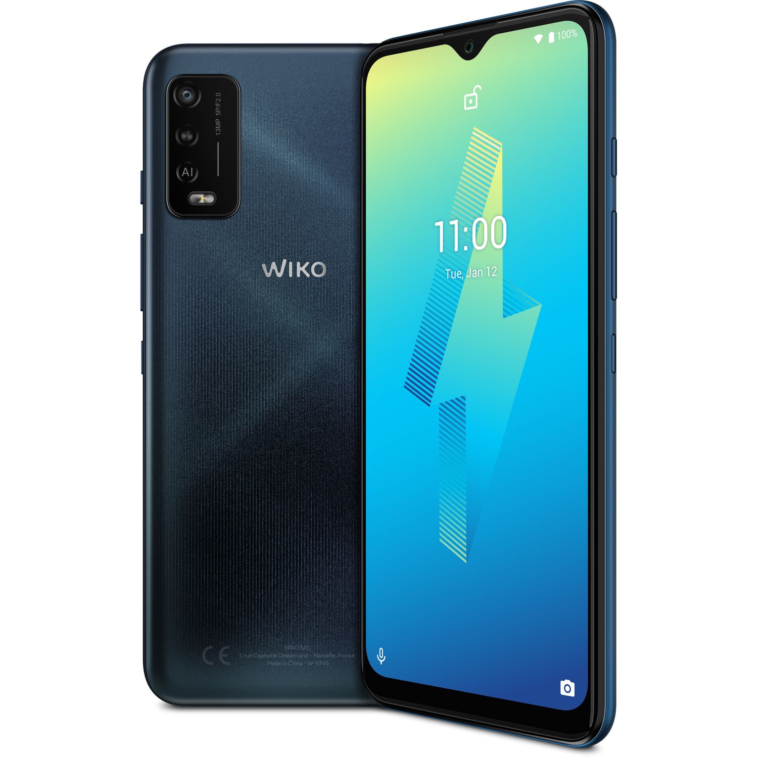 Voir la diapositive 6 : WIKO Smartphone Power U10  4G  32 Go  6.82 pouces  Noir  Double Nano Sim