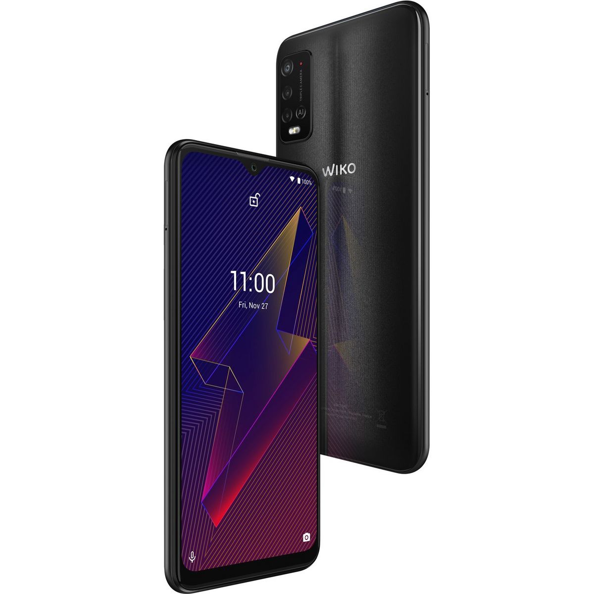 WIKO Smartphone Power U20 4G 64 Go Gris 