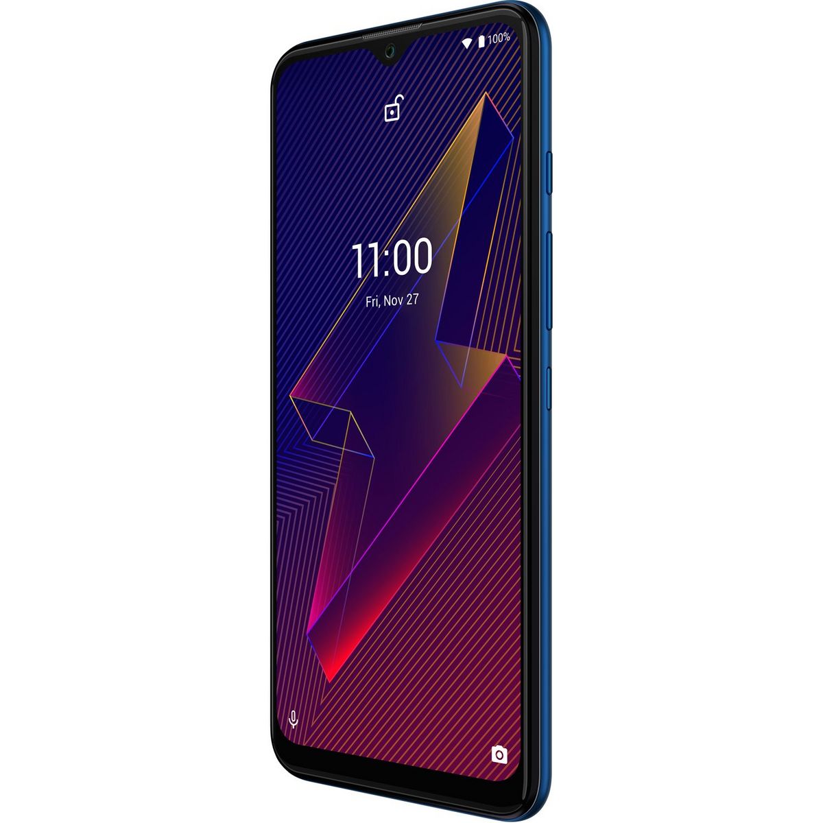 WIKO Smartphone Power U20  4G  64 Go  6.82 pouces  Bleu  Double Nano Sim