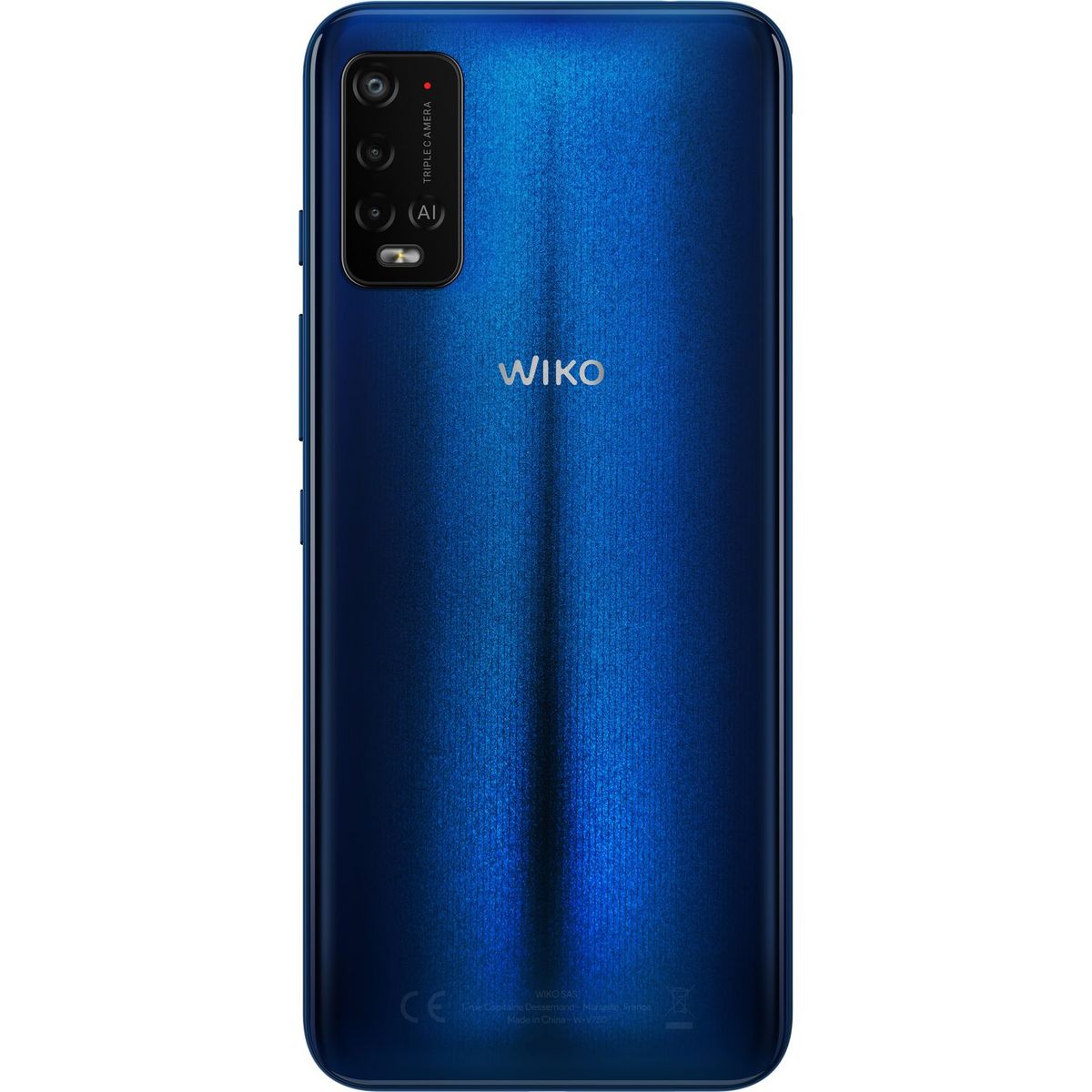 WIKO Smartphone Power U20  4G  64 Go  6.82 pouces  Bleu  Double Nano Sim