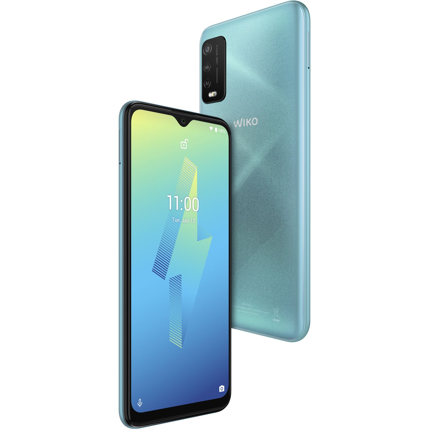 Voir la diapositive 2 : WIKO Smartphone Power U10 32 Go Turquoise  4G 
