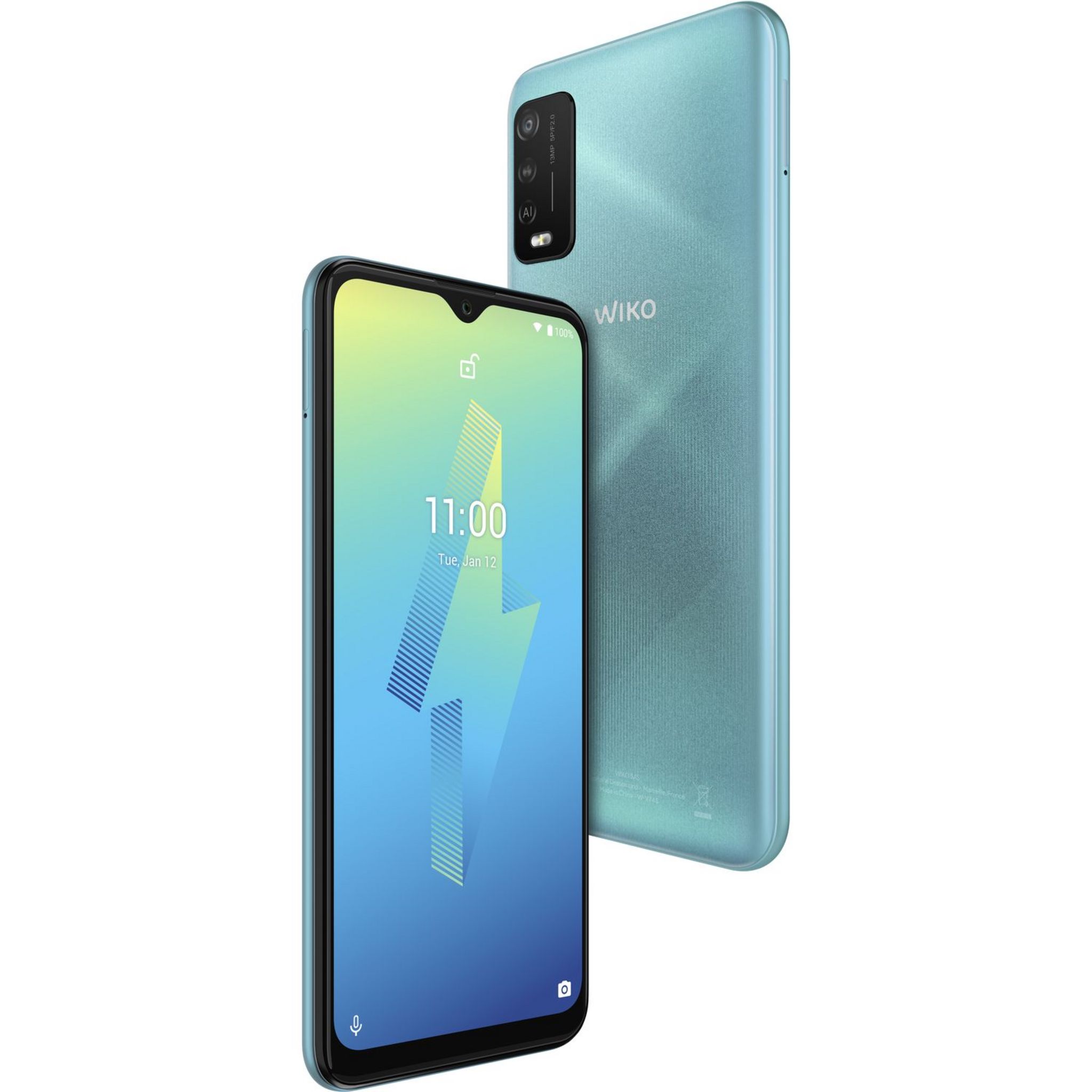 Voir la diapositive 2 : WIKO Smartphone Power U10 32 Go Turquoise  4G 