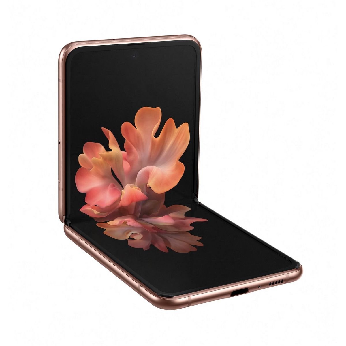 SAMSUNG Smartphone Galaxy Z Flip 5G  256 Go  6.7 pouces  Bronze  Nano Sim + eSim