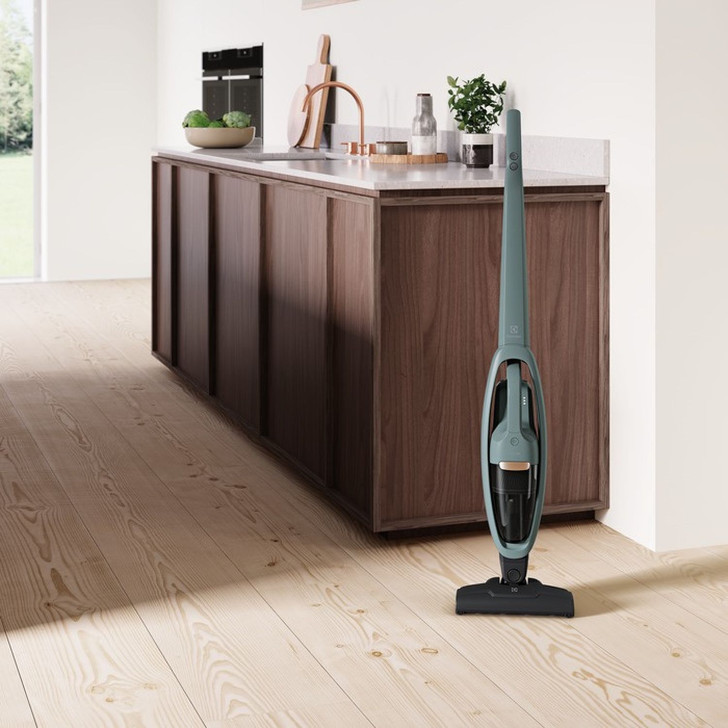 Voir la diapositive 5 : ELECTROLUX Aspirateur balai WQ61-40OG - Vert