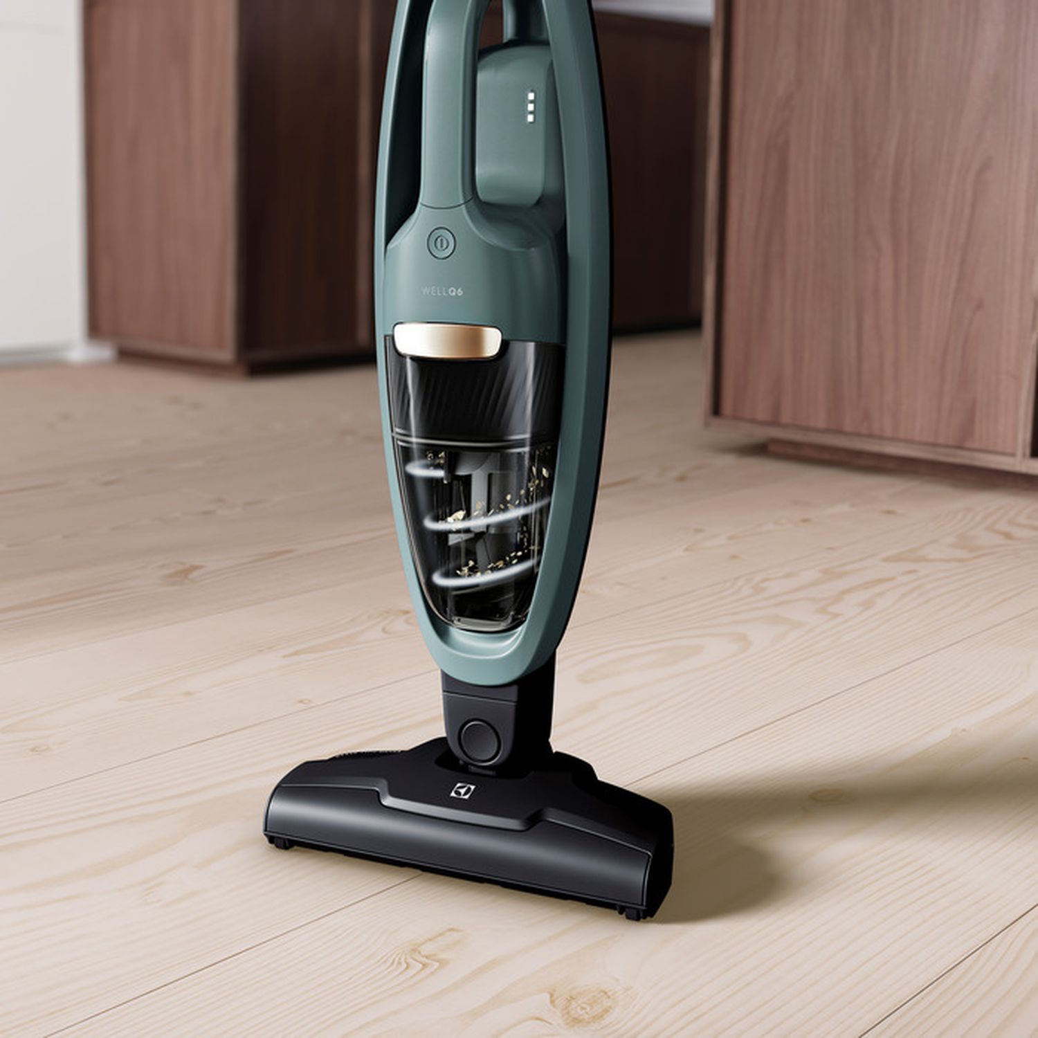 Voir la diapositive 8 : ELECTROLUX Aspirateur balai WQ61-40OG - Vert