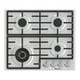 Voir la diapositive 1 : HISENSE Table de cuisson à gaz GM663X, 60 cm, 4 foyers