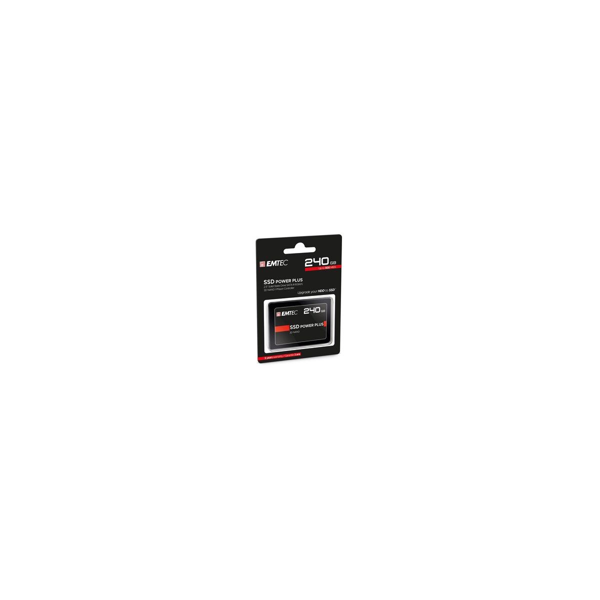 Voir la diapositive 2 : EMTEC Disque dur interne SSD X150 240 GO - Noir