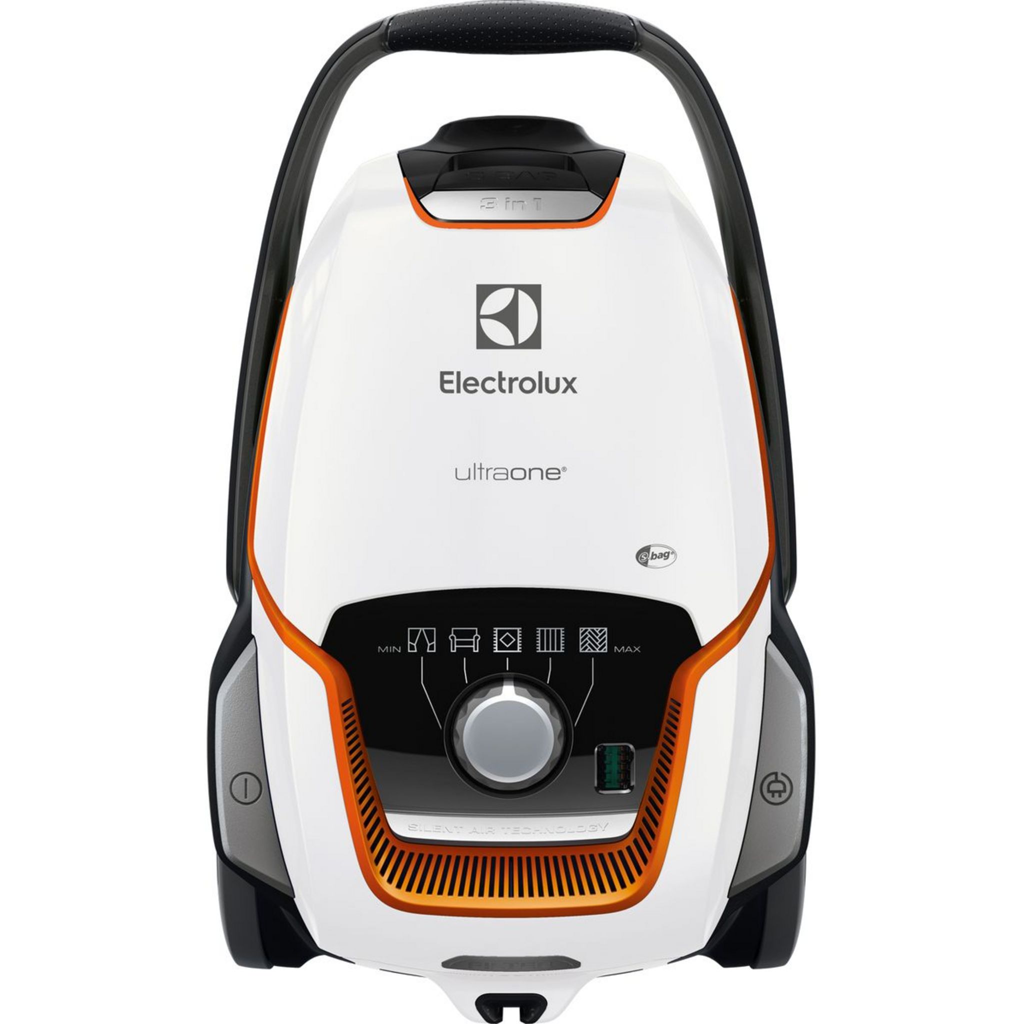 Voir la diapositive 3 : ELECTROLUX Aspirateur traîneau avec sac EUOC931W - Blanc glacier