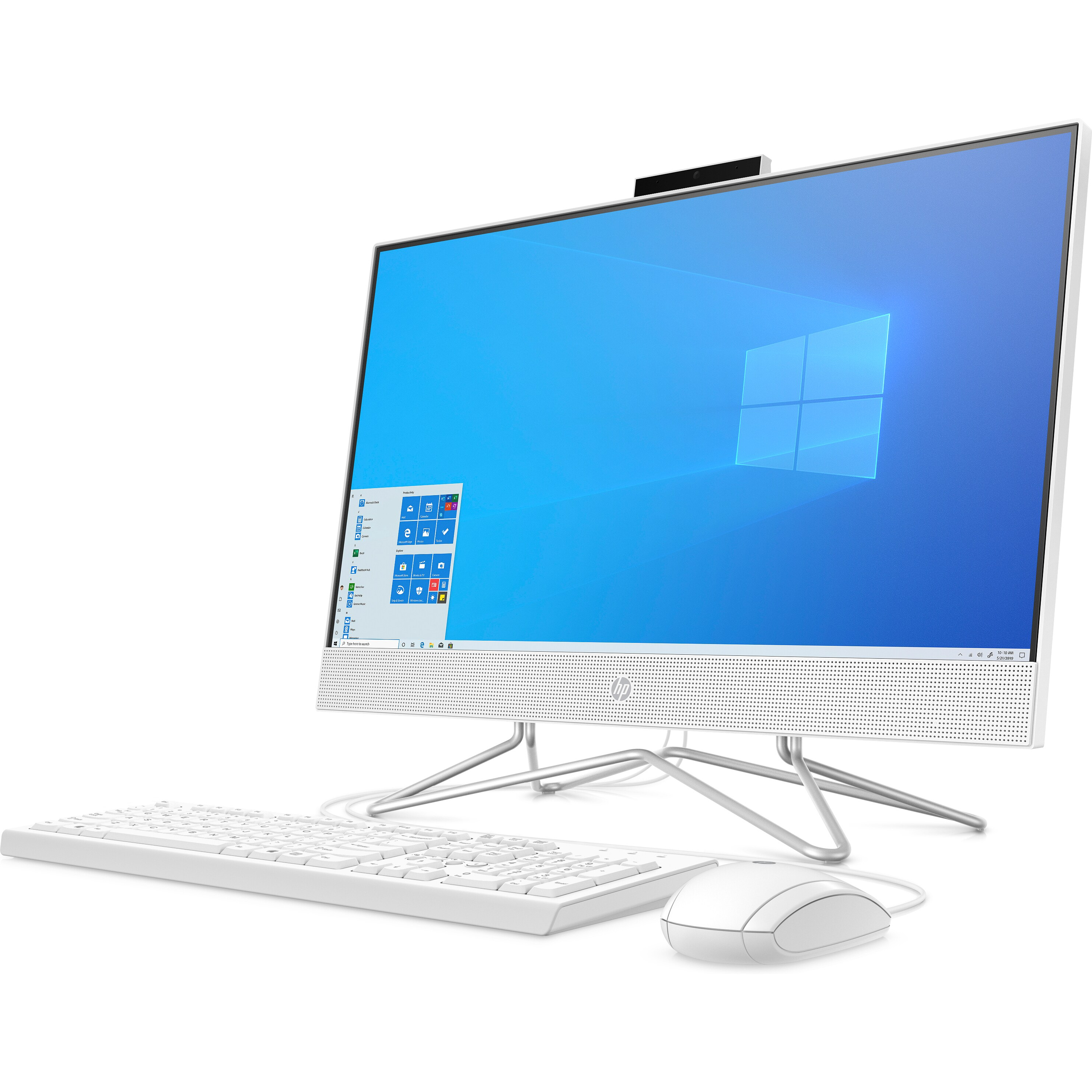 Voir la diapositive 3 : HP Ordinateur Tout-en-Un HP 24-df1005nf
