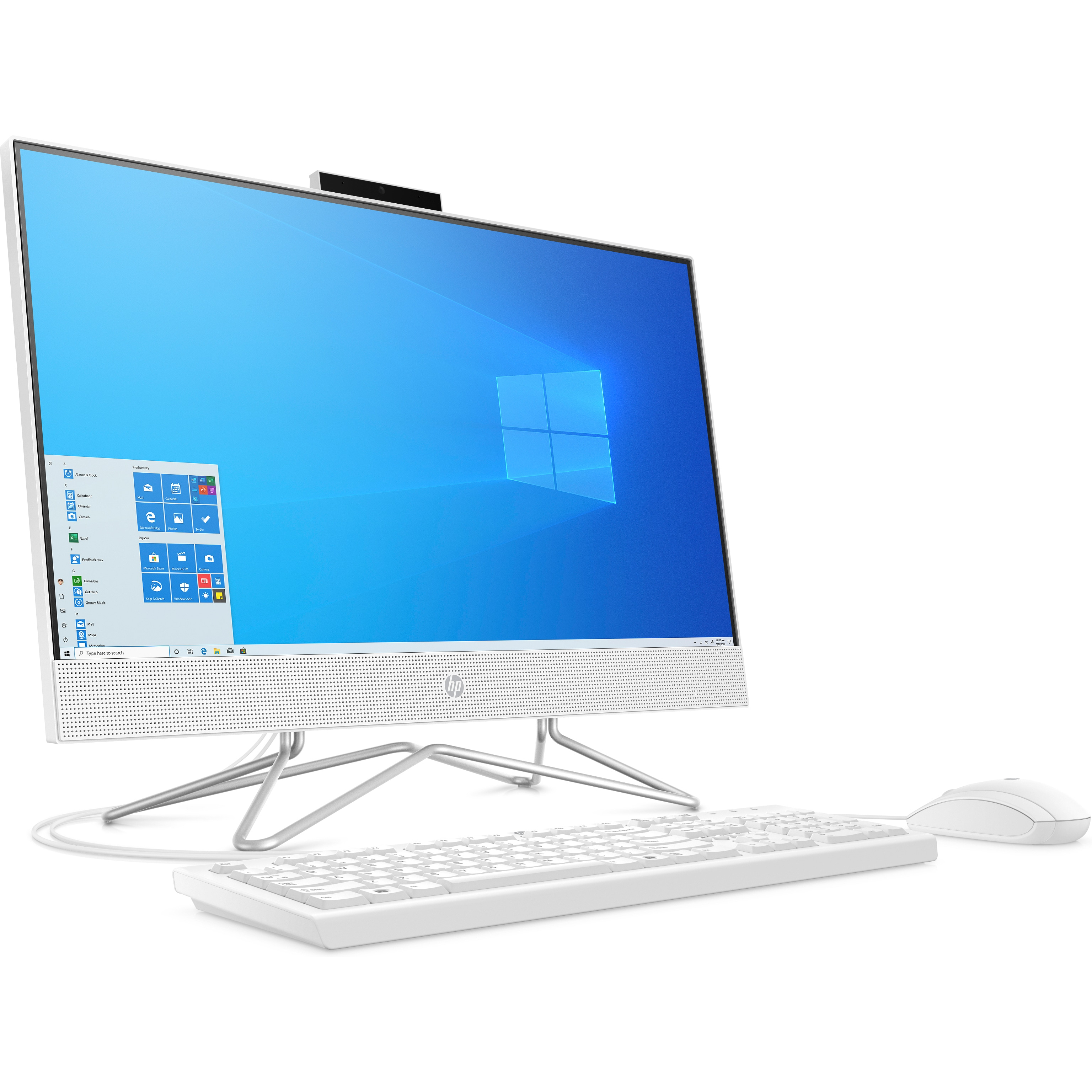 Voir la diapositive 4 : HP Ordinateur Tout-en-Un HP 24-df1005nf