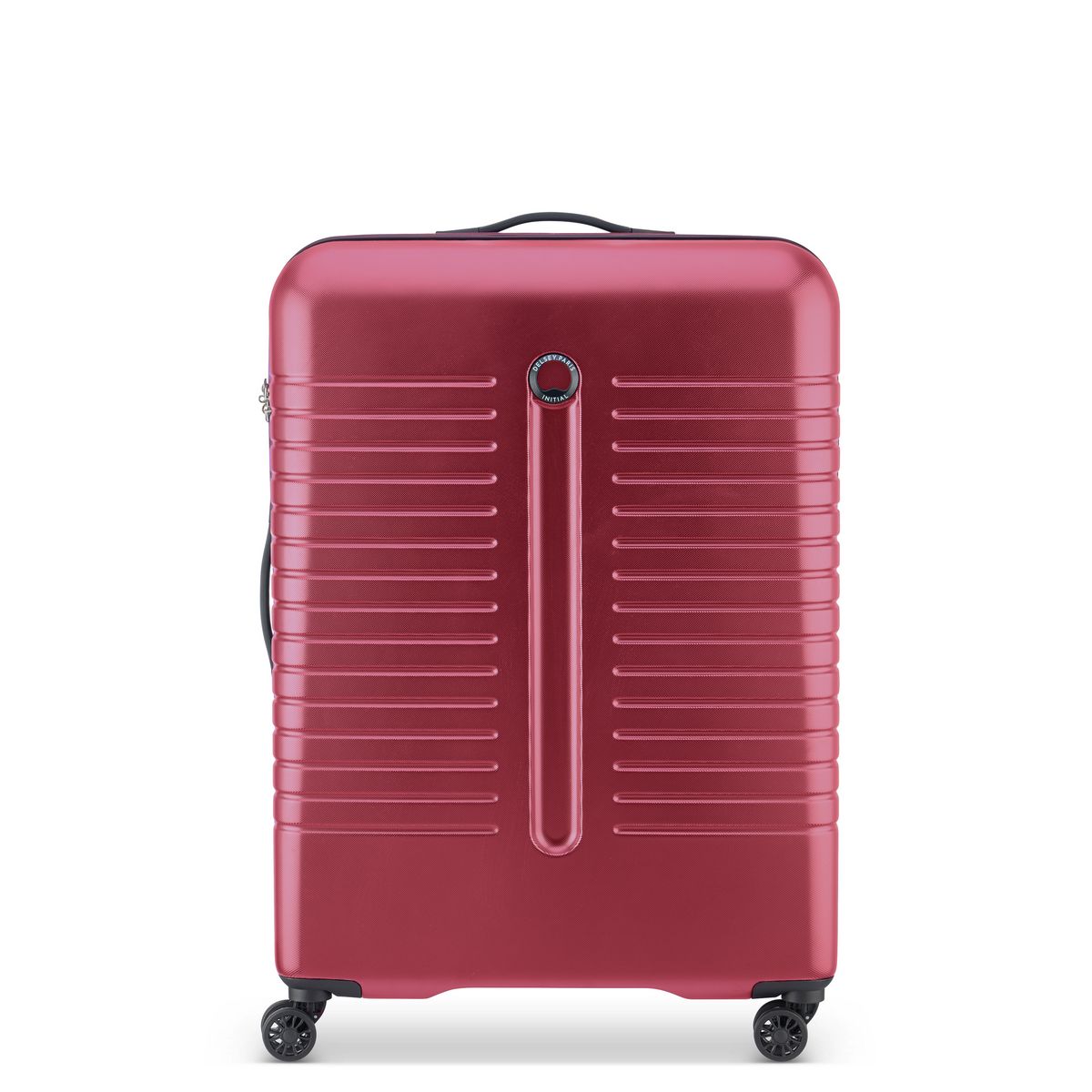DELSEY Grande Valise soute à roulettes rigide Rouge ABS 76 x 53 x 30 cm IROISE