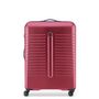 Voir la diapositive 1 : DELSEY Grande Valise soute à roulettes rigide Rouge ABS 76 x 53 x 30 cm IROISE