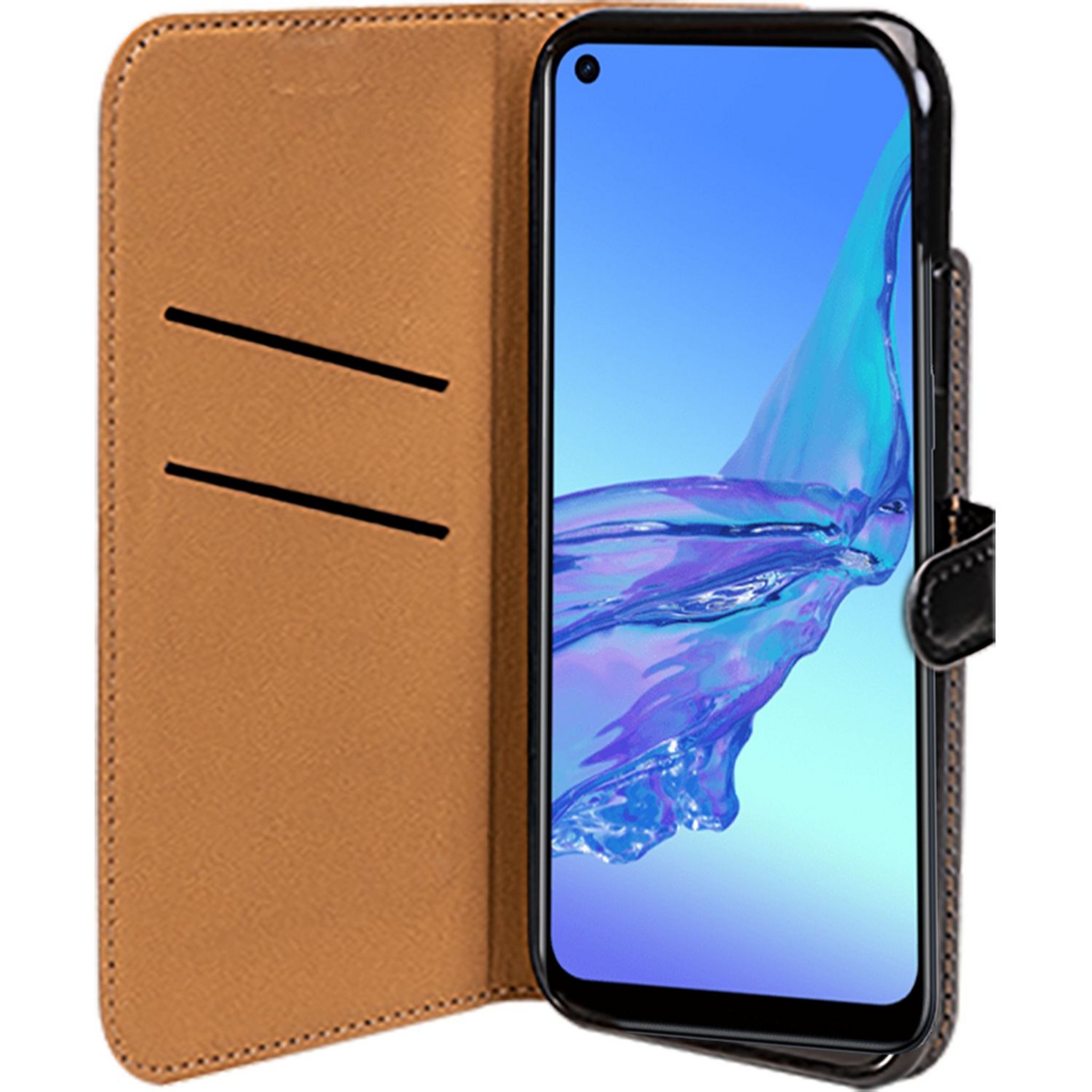 Voir la diapositive 3 : BBC Étui folio pour Oppo A54 et A74  5G - Noir