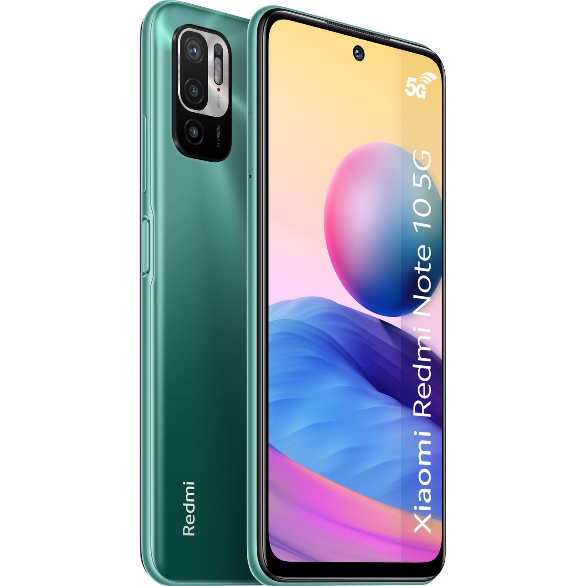 Voir la diapositive 7 : XIAOMI Smartphone Redmi Note 10 5G  64 Go  6.5 pouces  Vert Double Sim