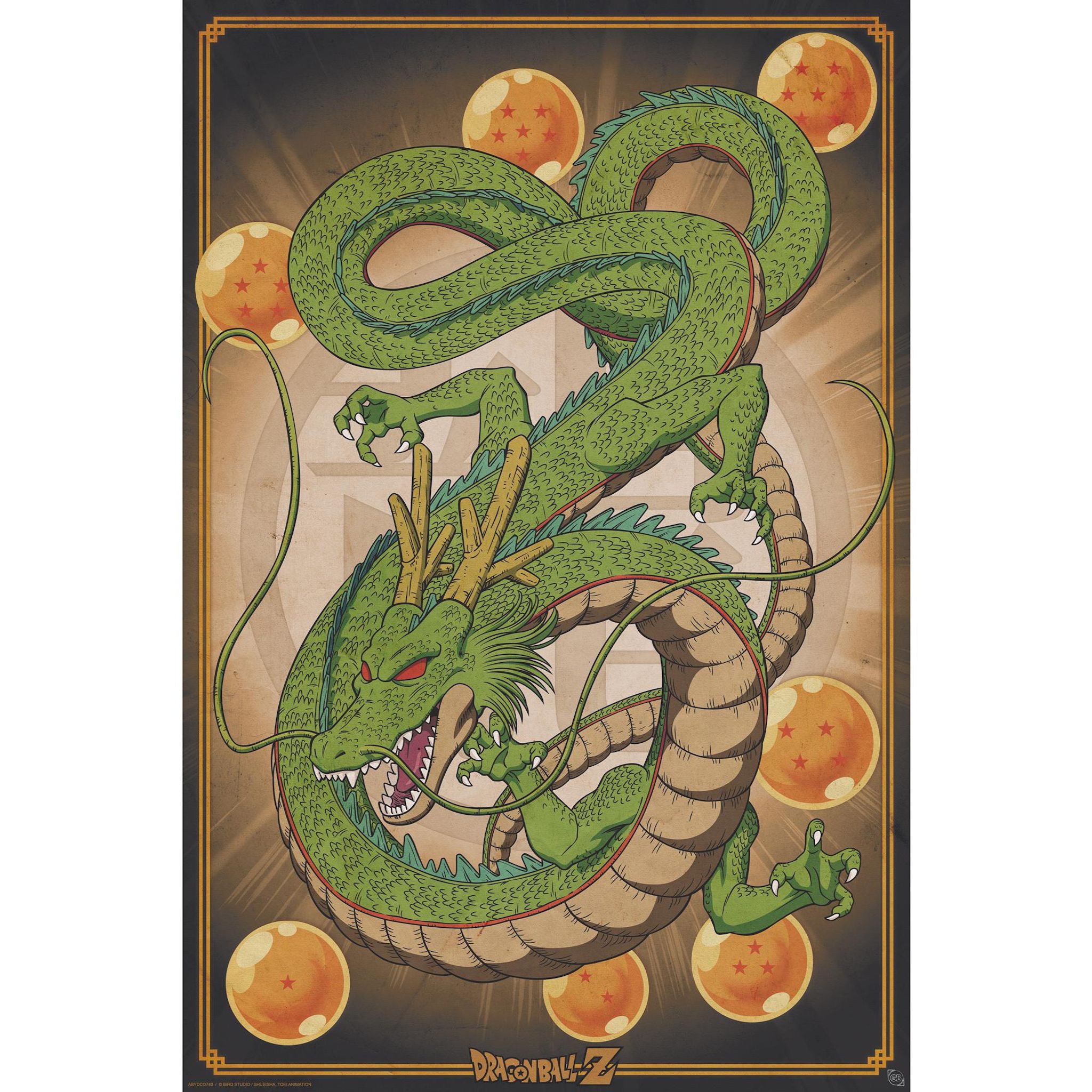 ABYSTYLE Poster Shenron Dragon Ball 91,5 x 61 cm