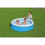 Voir la diapositive 2 : BESTWAY Piscine autoportée My First Piscine hors sol 152 x 38 cm - Bleu
