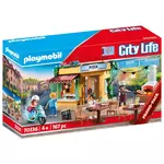 PLAYMOBIL 70336 - City Life - Pizzeria avec terrasse