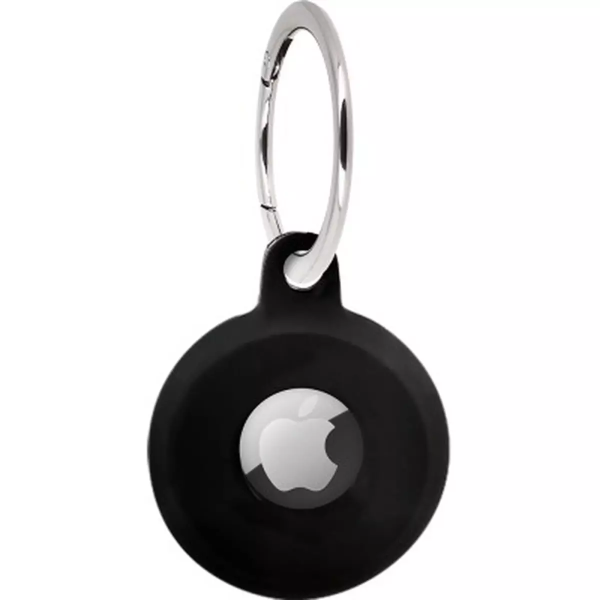 BBC Coque pour Apple AirTag avec attache Porte-clé - Noir pas cher 