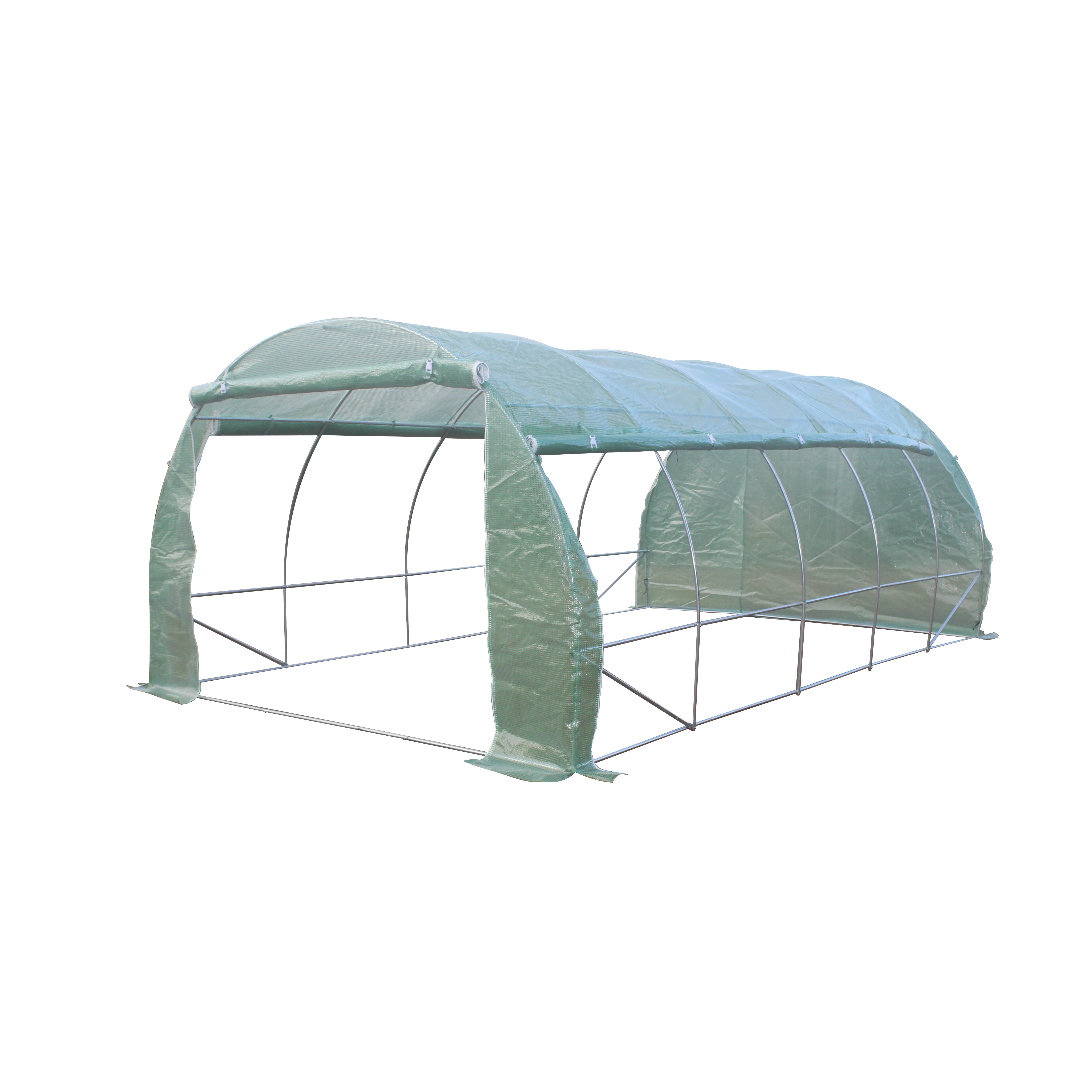 Voir la diapositive 2 : GARDENSTAR Serre 500x300xh200cm 15m2