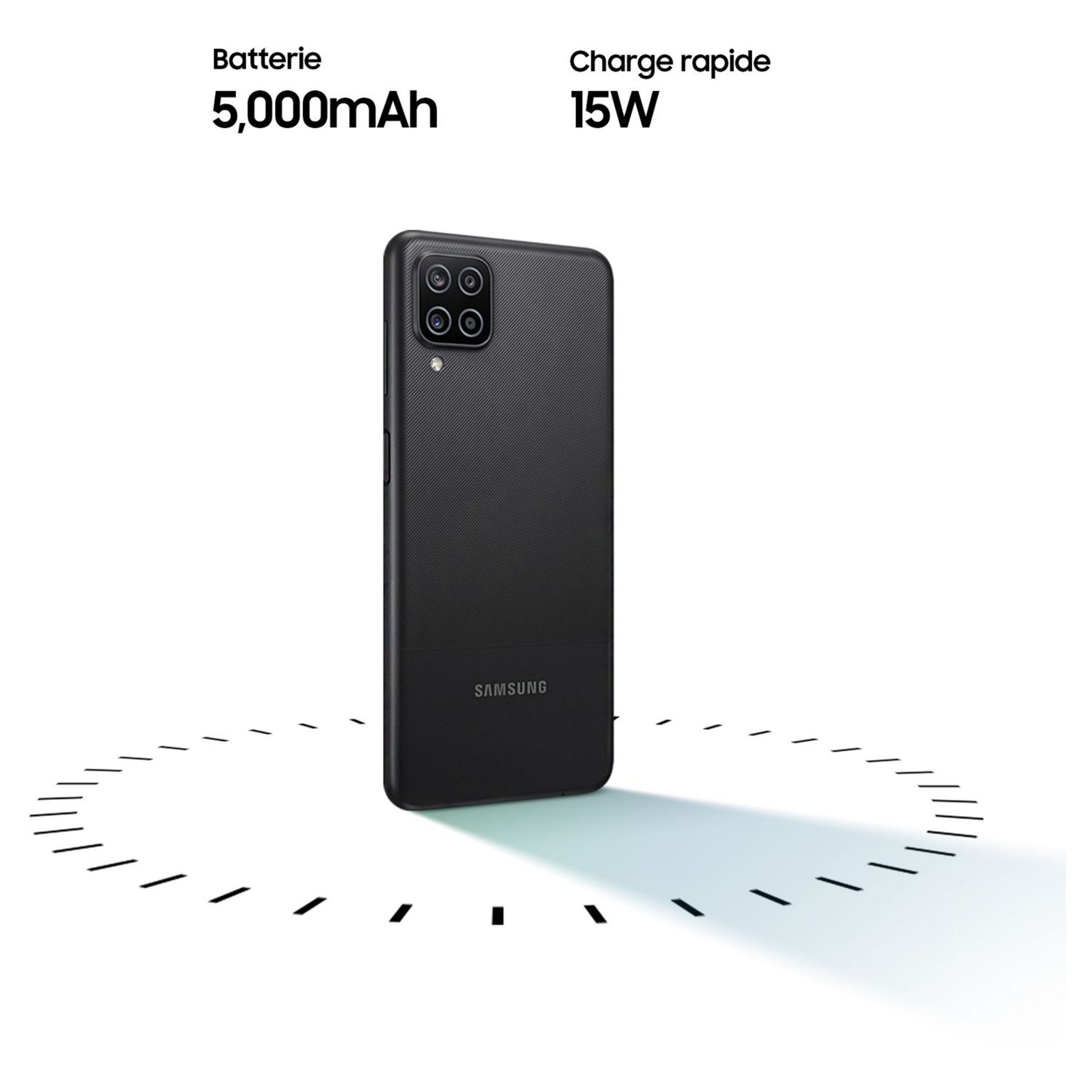 Voir la diapositive 4 : SAMSUNG Smartphone Galaxy A12 Noir