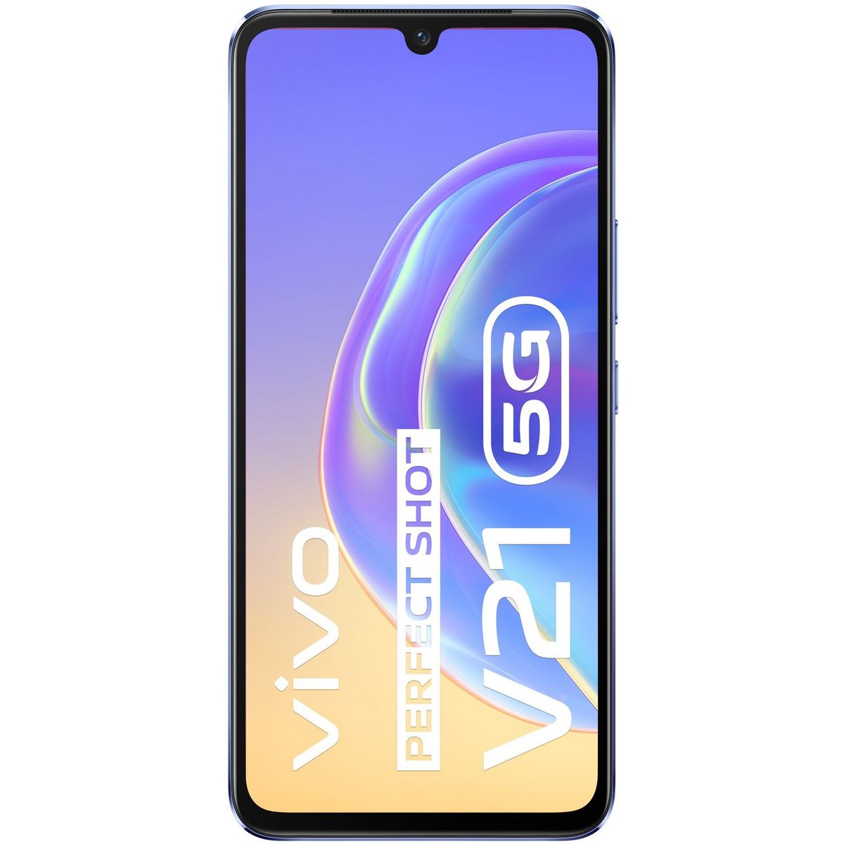 VIVO Smartphone V21  5G  128 Go  6.44 pouces  Bleu clair  Double Nano Sim
