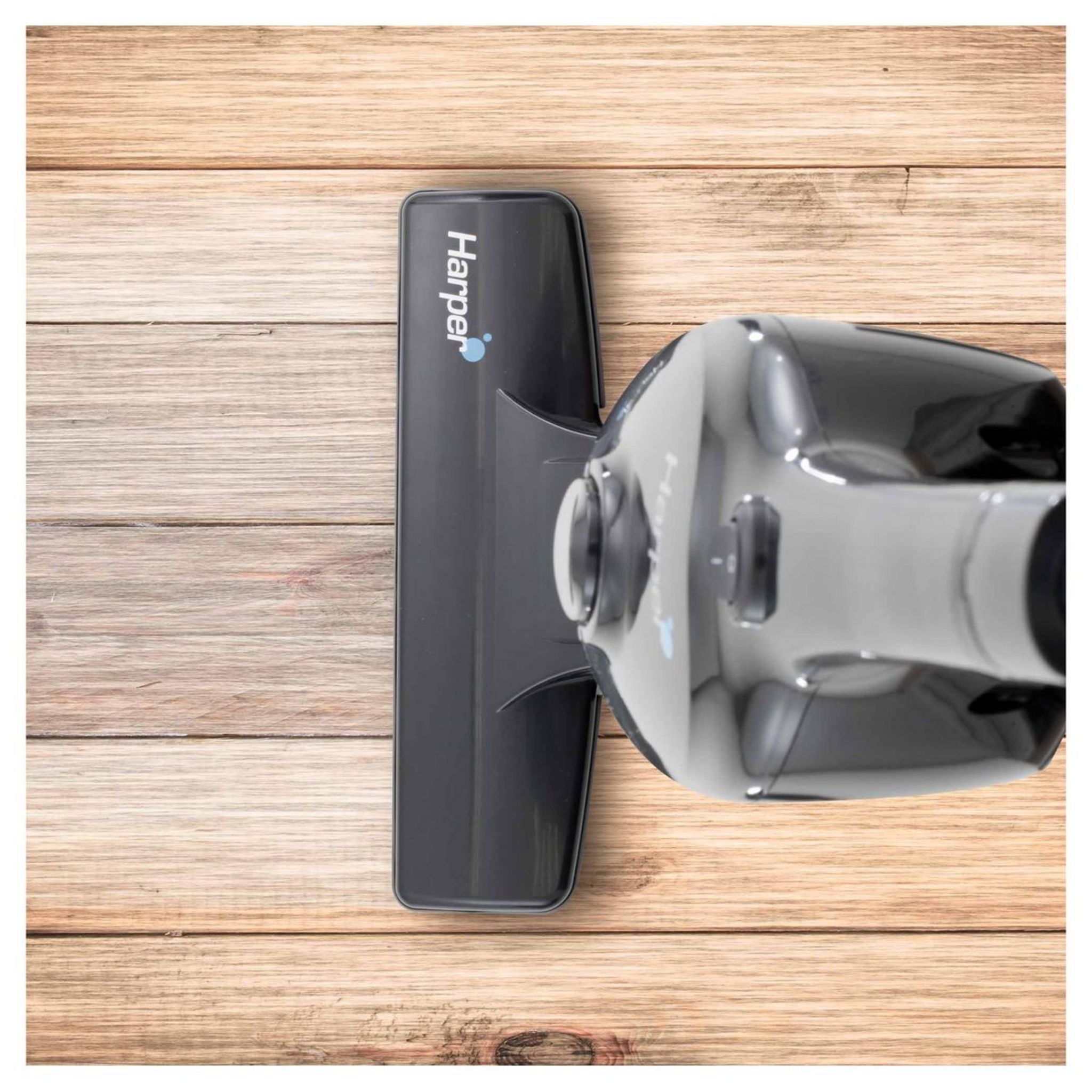 Voir la diapositive 2 : HARPER Aspirateur balai avec fil HSV11 - Noir