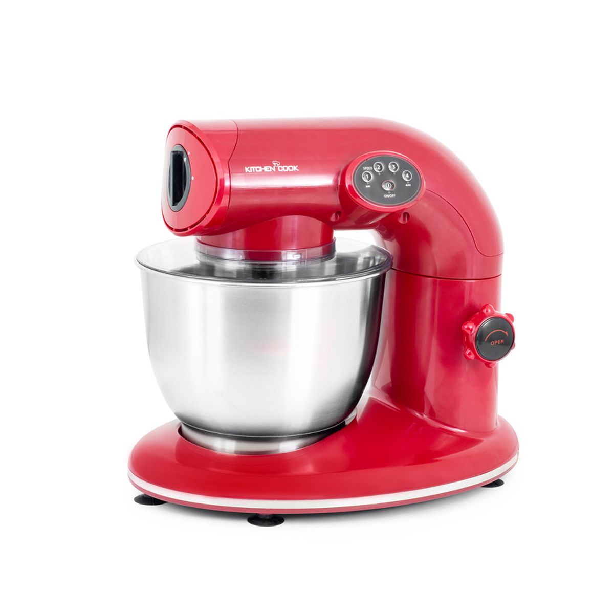 Voir la diapositive 2 : KITCHENCOOK Robot pâtissier AK80 - Rouge