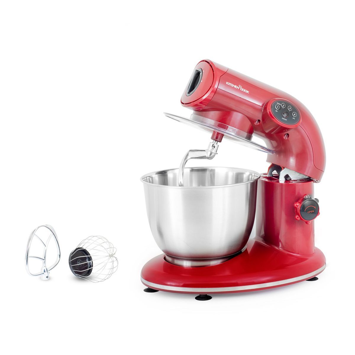 KITCHENCOOK Robot pâtissier AK80 - Rouge