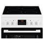 Voir la diapositive 3 : ELECTROLUX Cuisinière mixte KR524288W, 50 cm, 4 foyers vitrocéramique, Four multifonction