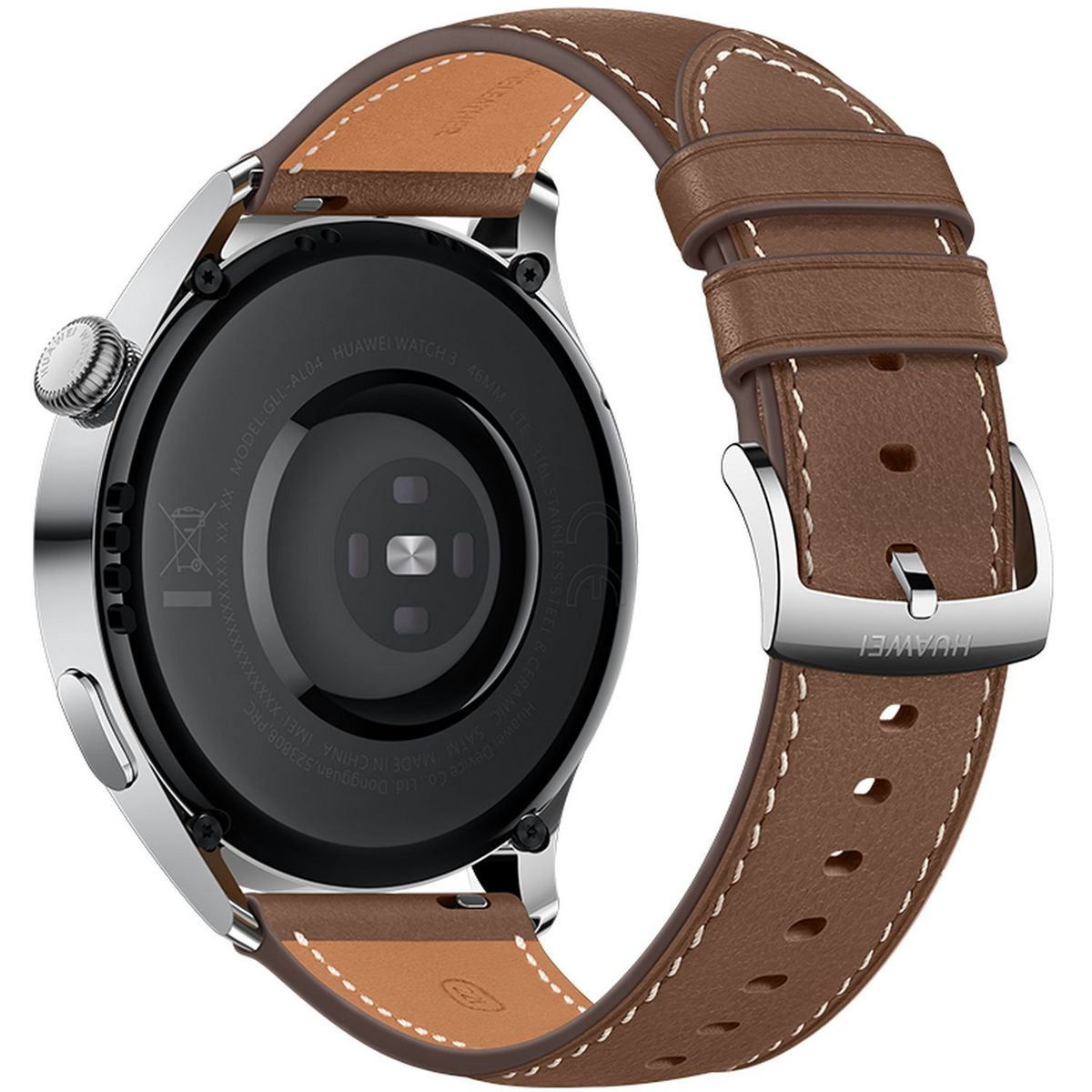 HUAWEI Montre connectée Watch 3 Classic - Marron