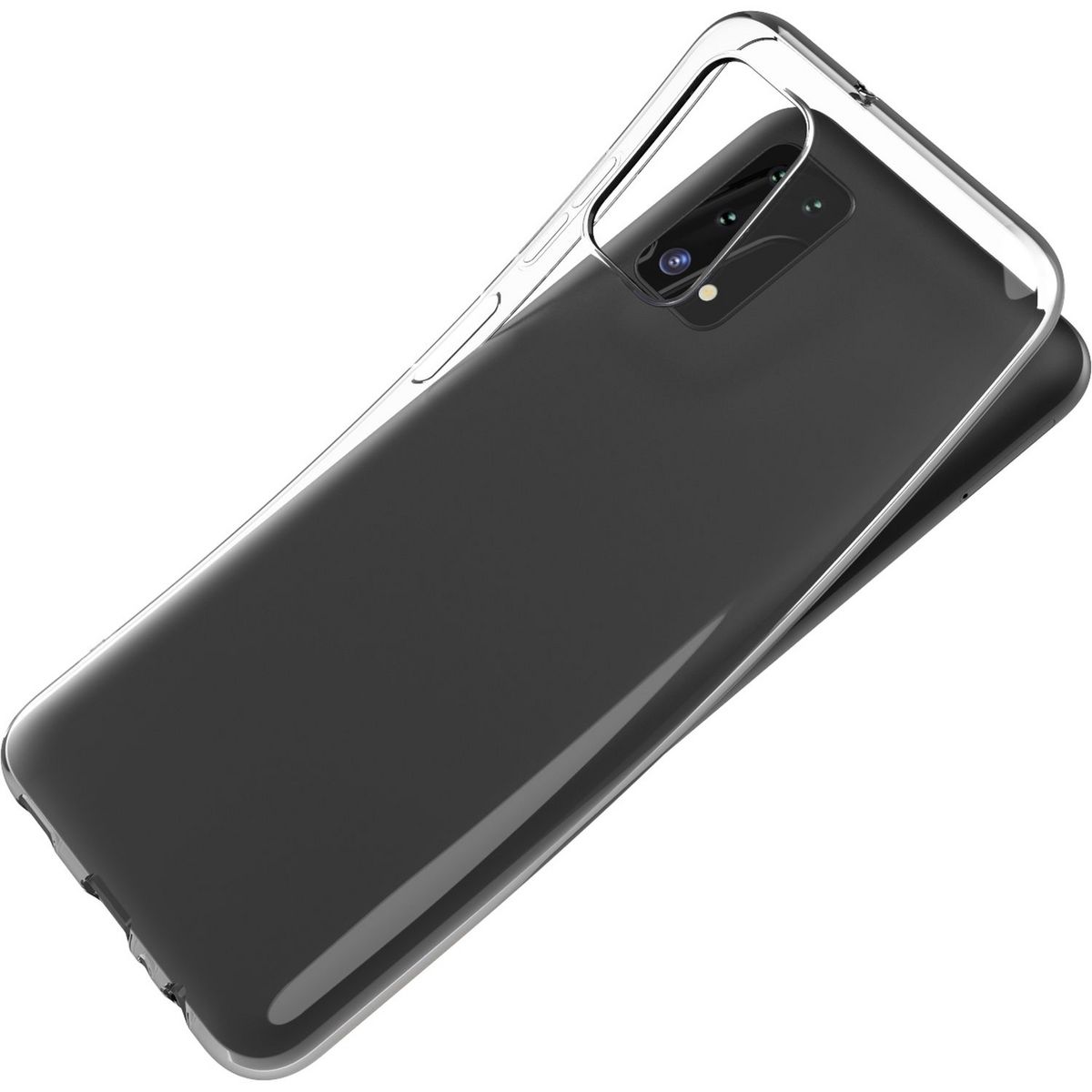 QILIVE Coque pour Samsung Galaxy A03s - Transparente