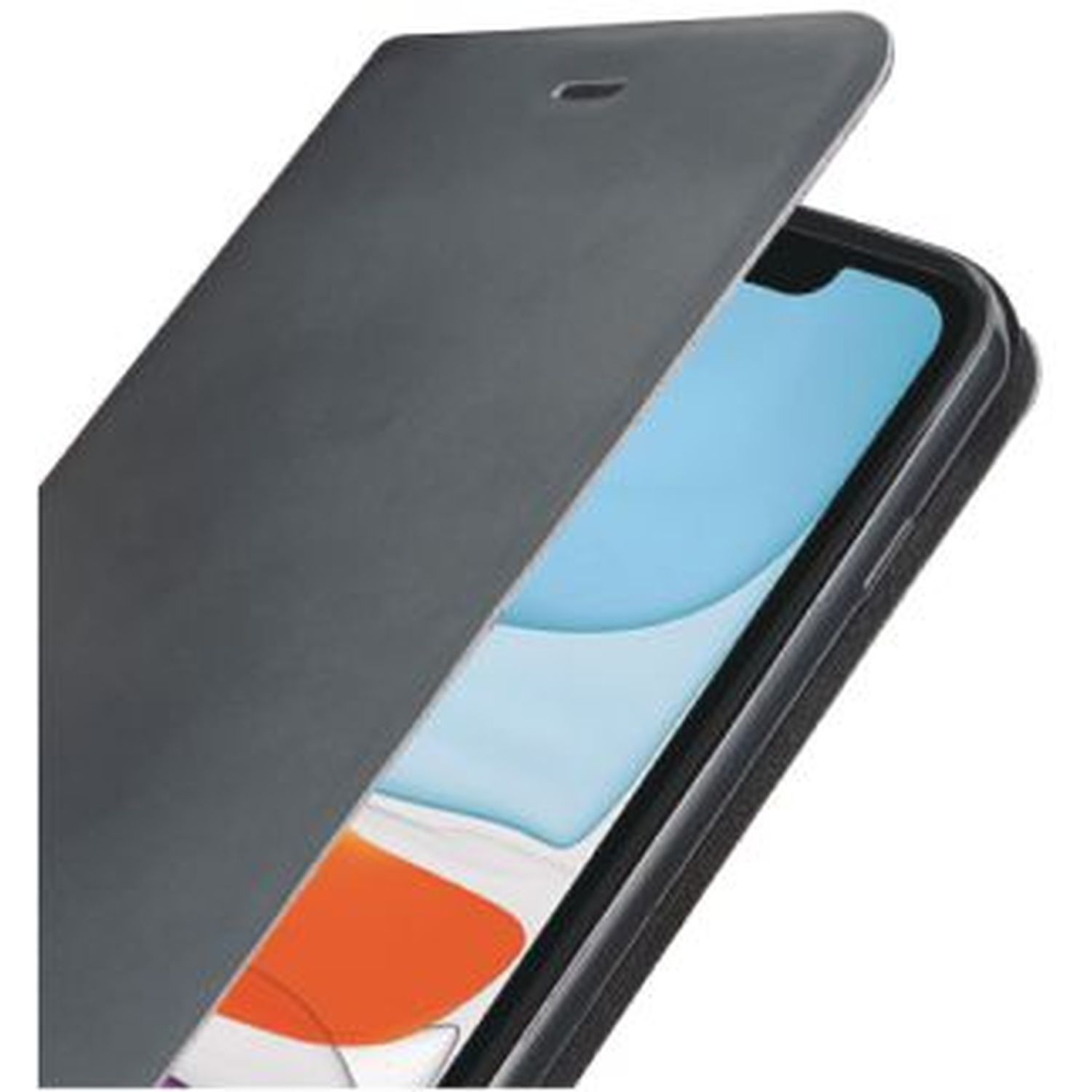 Voir la diapositive 3 : QILIVE Étui folio pour Apple iPhone 11 - Noir  