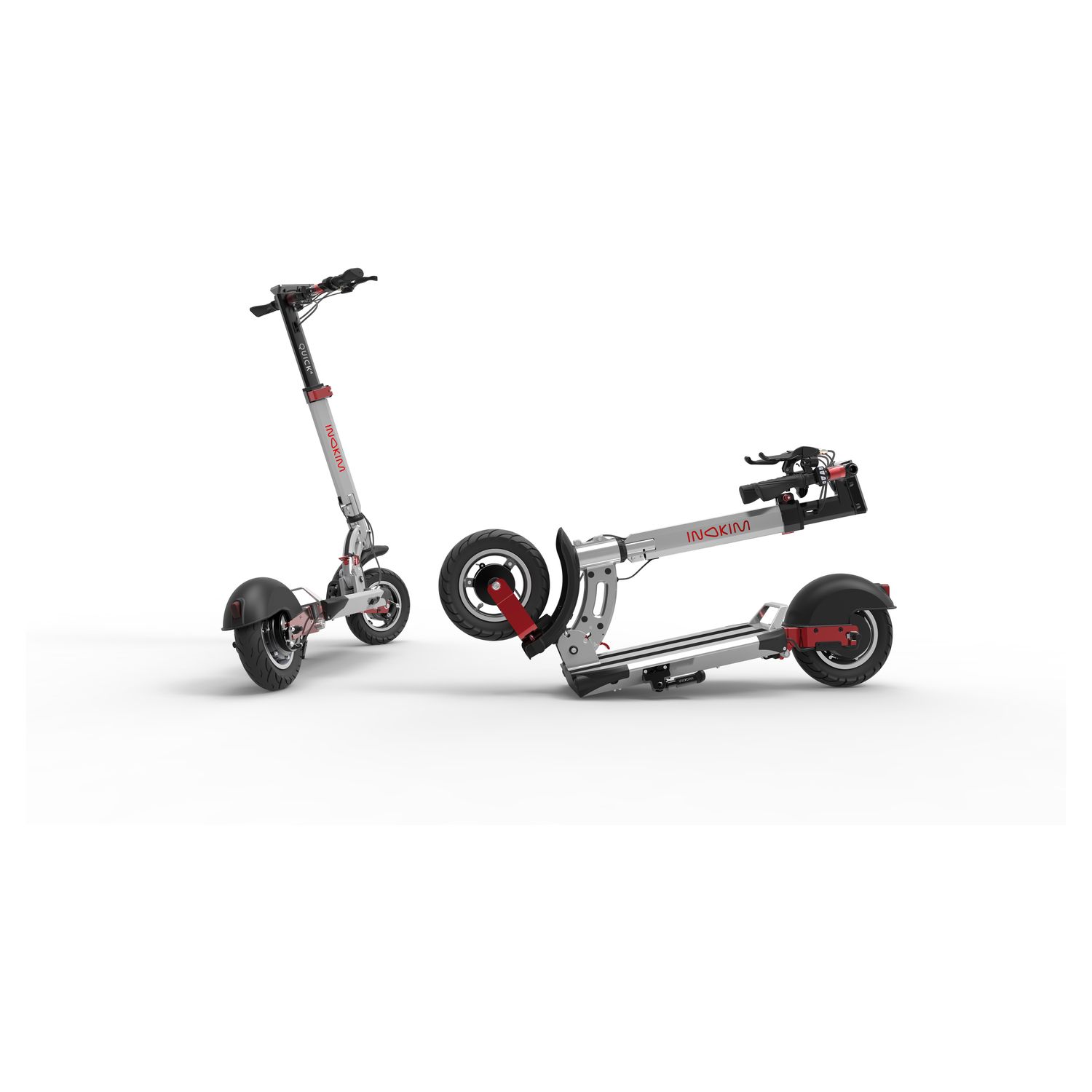 Voir la diapositive 4 : INOKIM Trottinette électrique Quick 4 Super - Gris