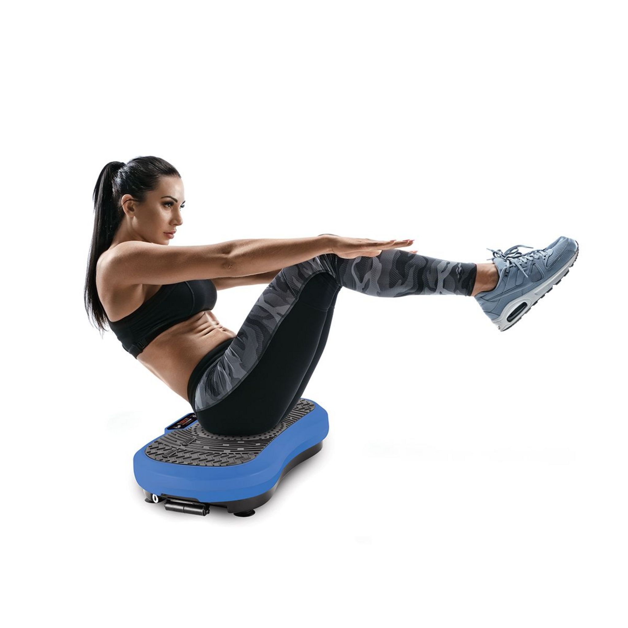 Voir la diapositive 3 : FIT FOR LIFE Machine de vibration VIB900 - Bleu