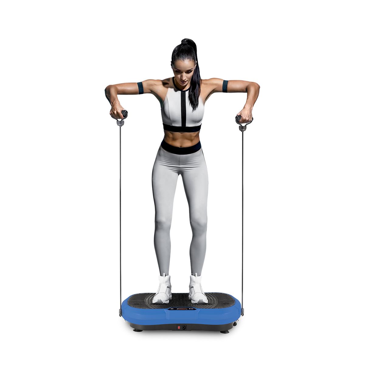 Voir la diapositive 8 : FIT FOR LIFE Machine de vibration VIB900 - Bleu