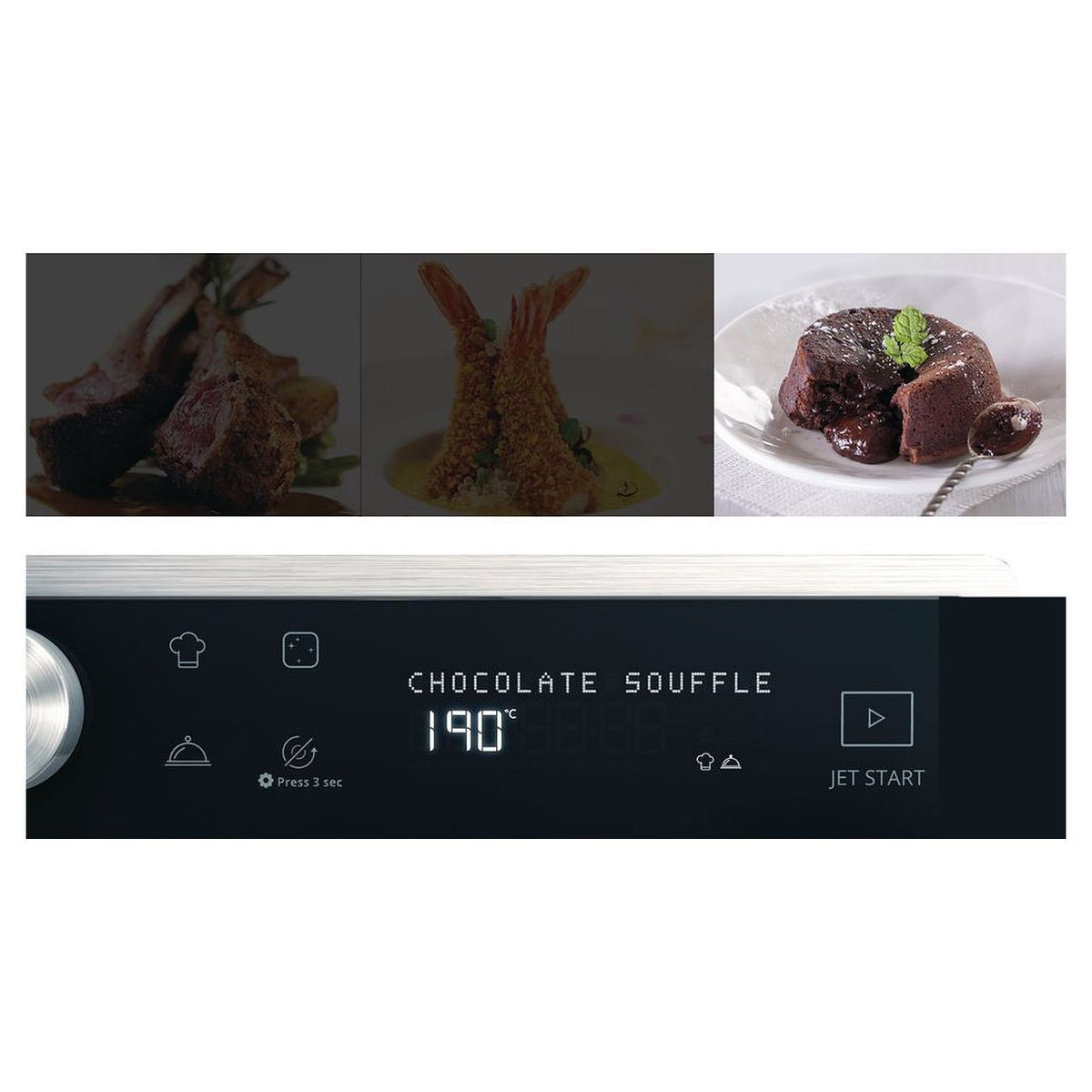 WHIRLPOOL Micro-ondes combiné MWP3391SX - 1000 W - Capacité 33 L - Inox