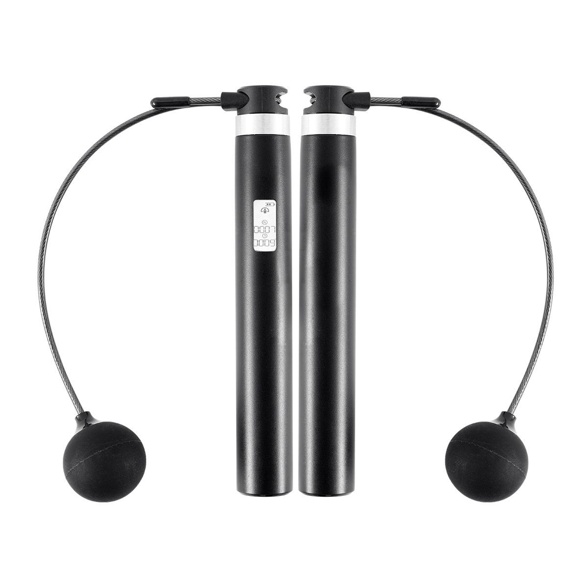 YOGHI Corde à sauter connectée et intelligente CSC 5 - Noir