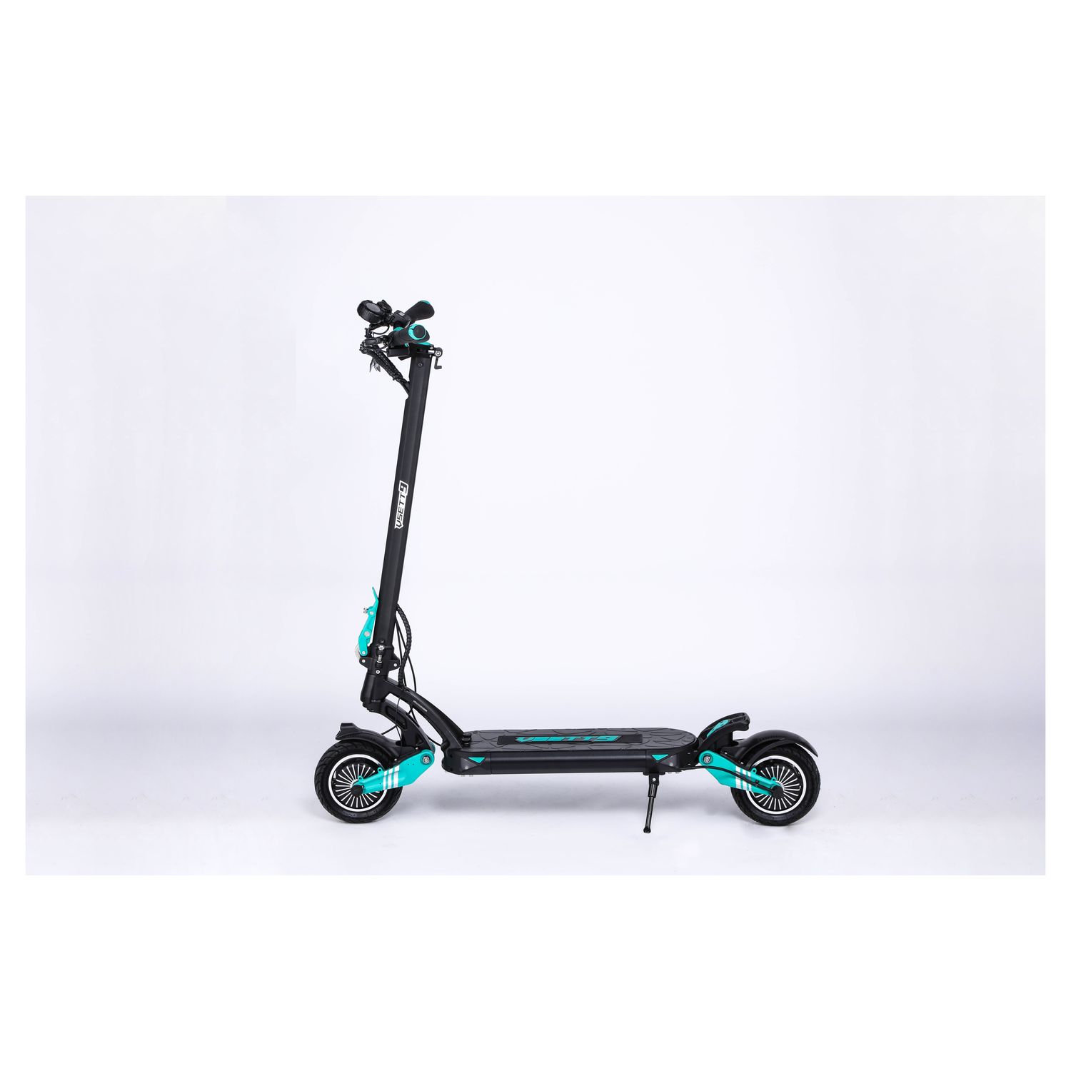 Voir la diapositive 2 : VSETT Trottinette électrique 9 Super - Noir/bleu