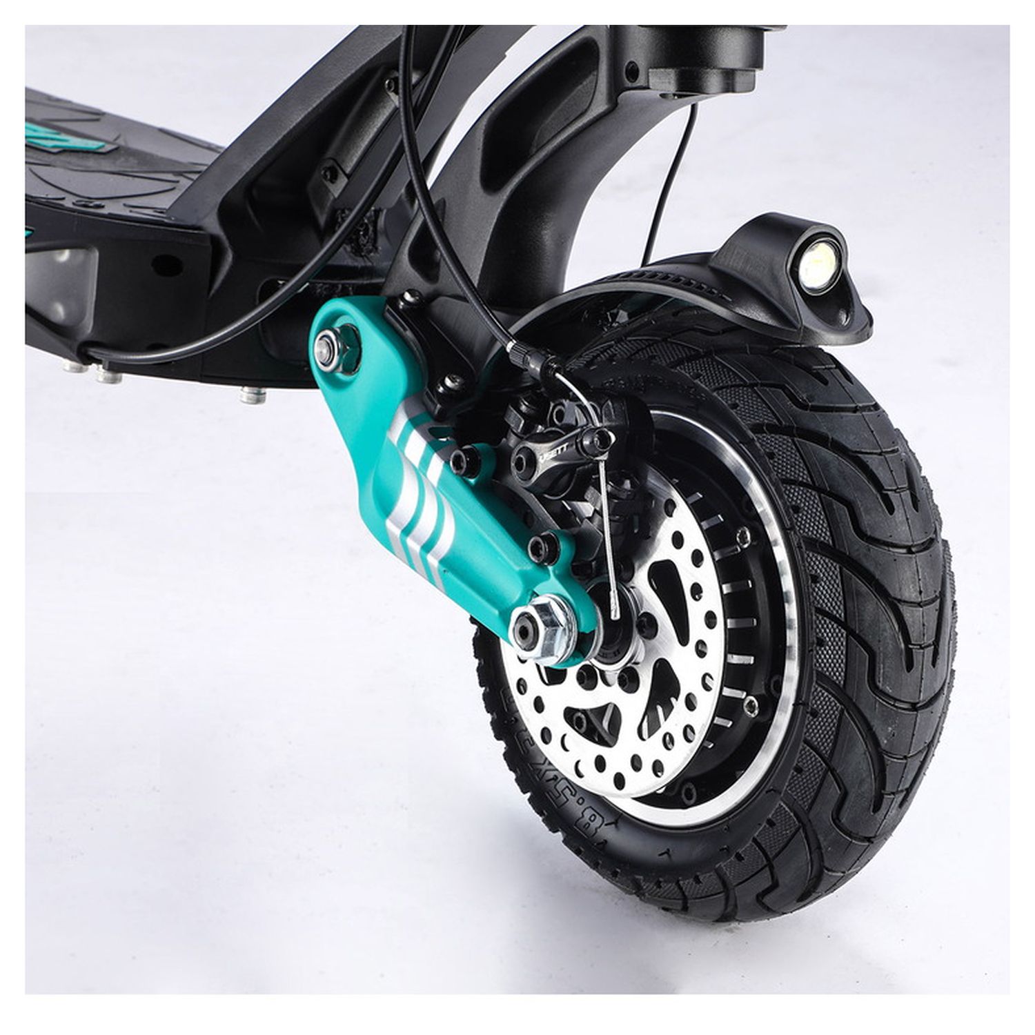Voir la diapositive 4 : VSETT Trottinette électrique 9 Super - Noir/bleu