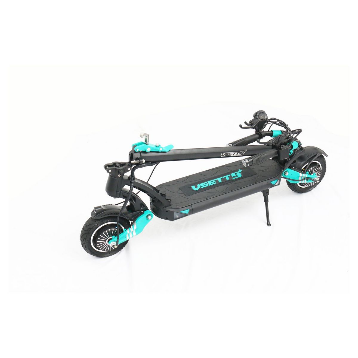 VSETT Trottinette électrique 9+ Pro - Noir/bleu