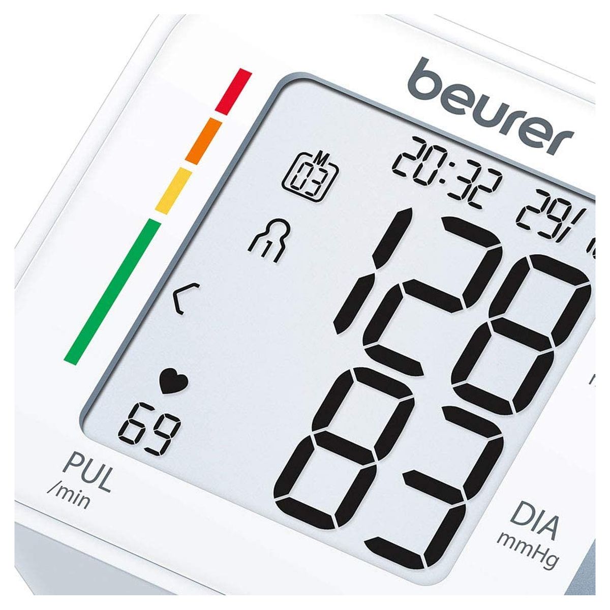 Voir la diapositive 3 : BEURER Tensiomètre au poignet BC 28 - Blanc