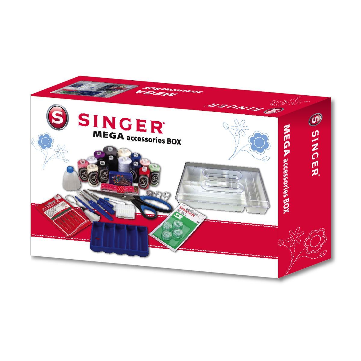 SINGER Machine à coudre + mégabox 042310 - Blanc