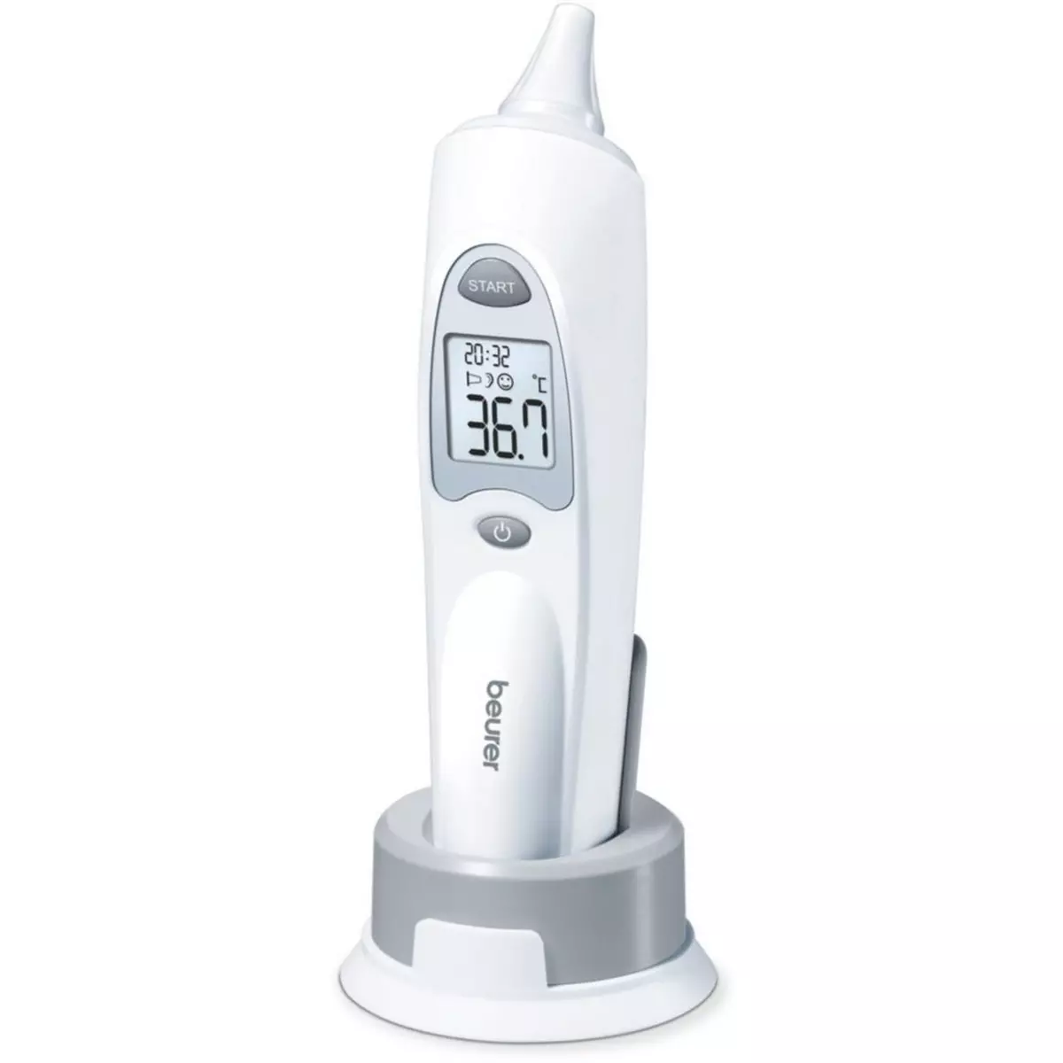 BEURER Thermomètre auriculaire FT 58 - Blanc pas cher 